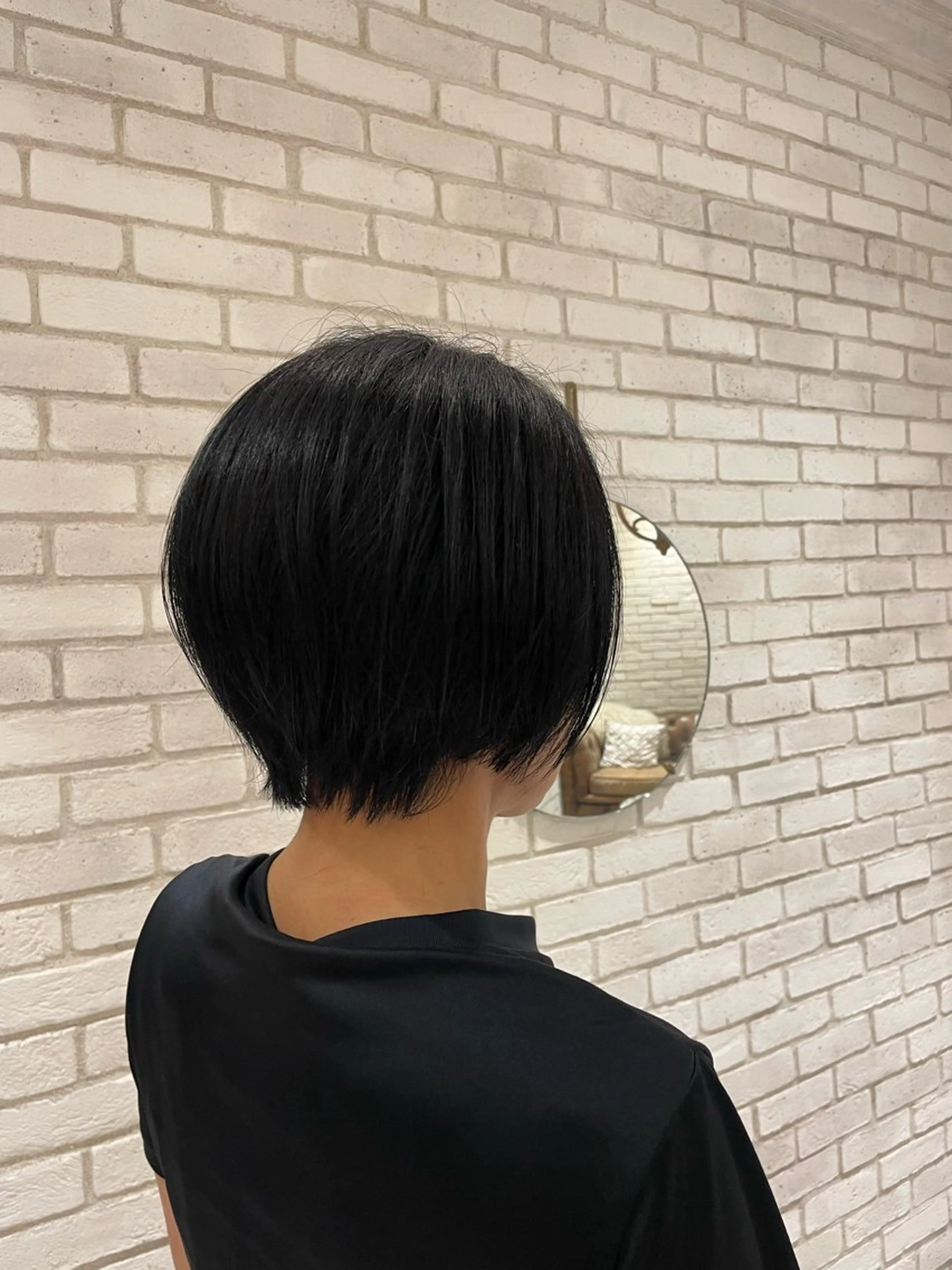 ショート ショートヘア シモカワ マシロのヘアスタイル