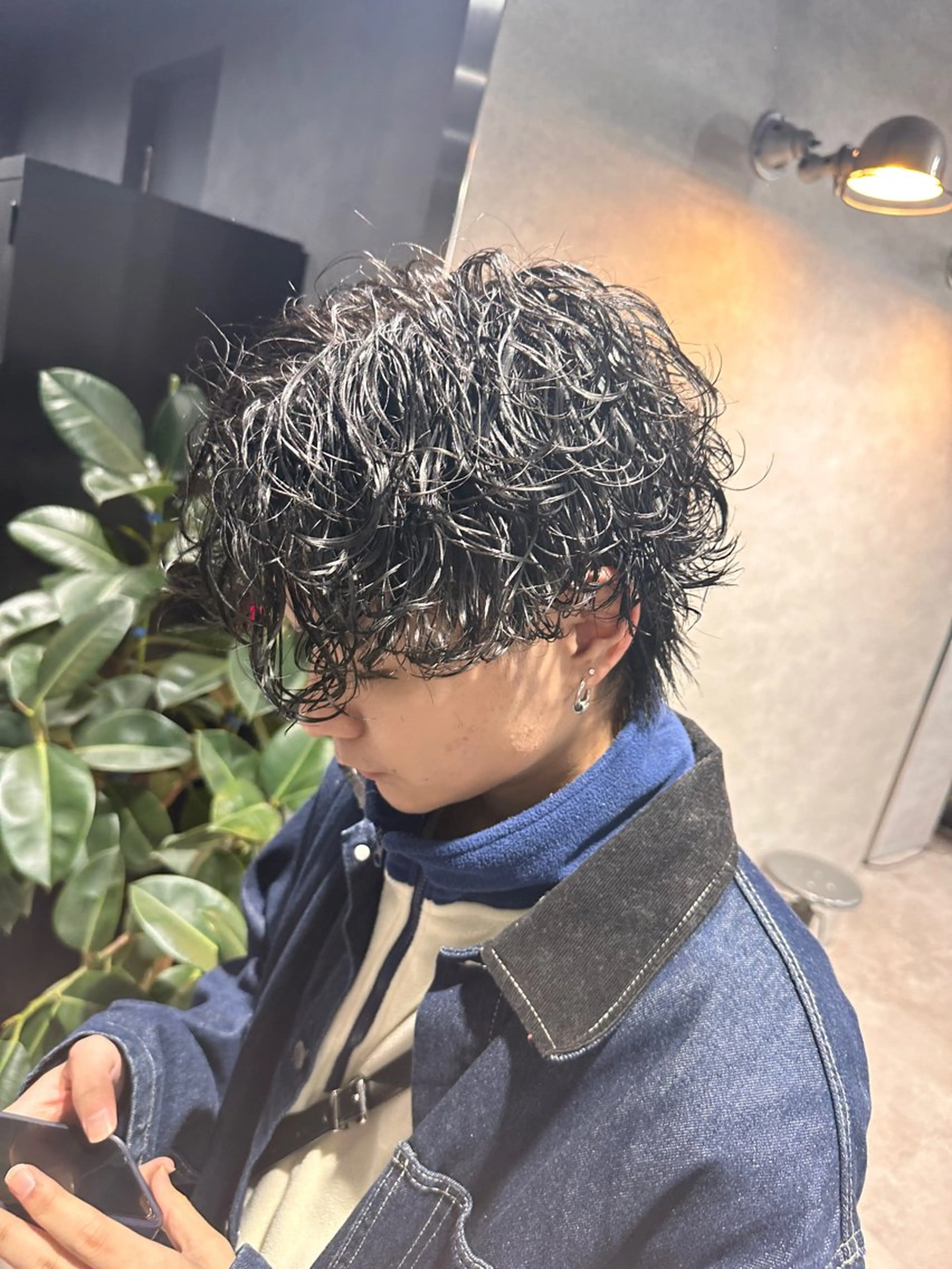 ショート パーマ メンズ 【メンズサロン】 BLUCK 横浜のヘアスタイル