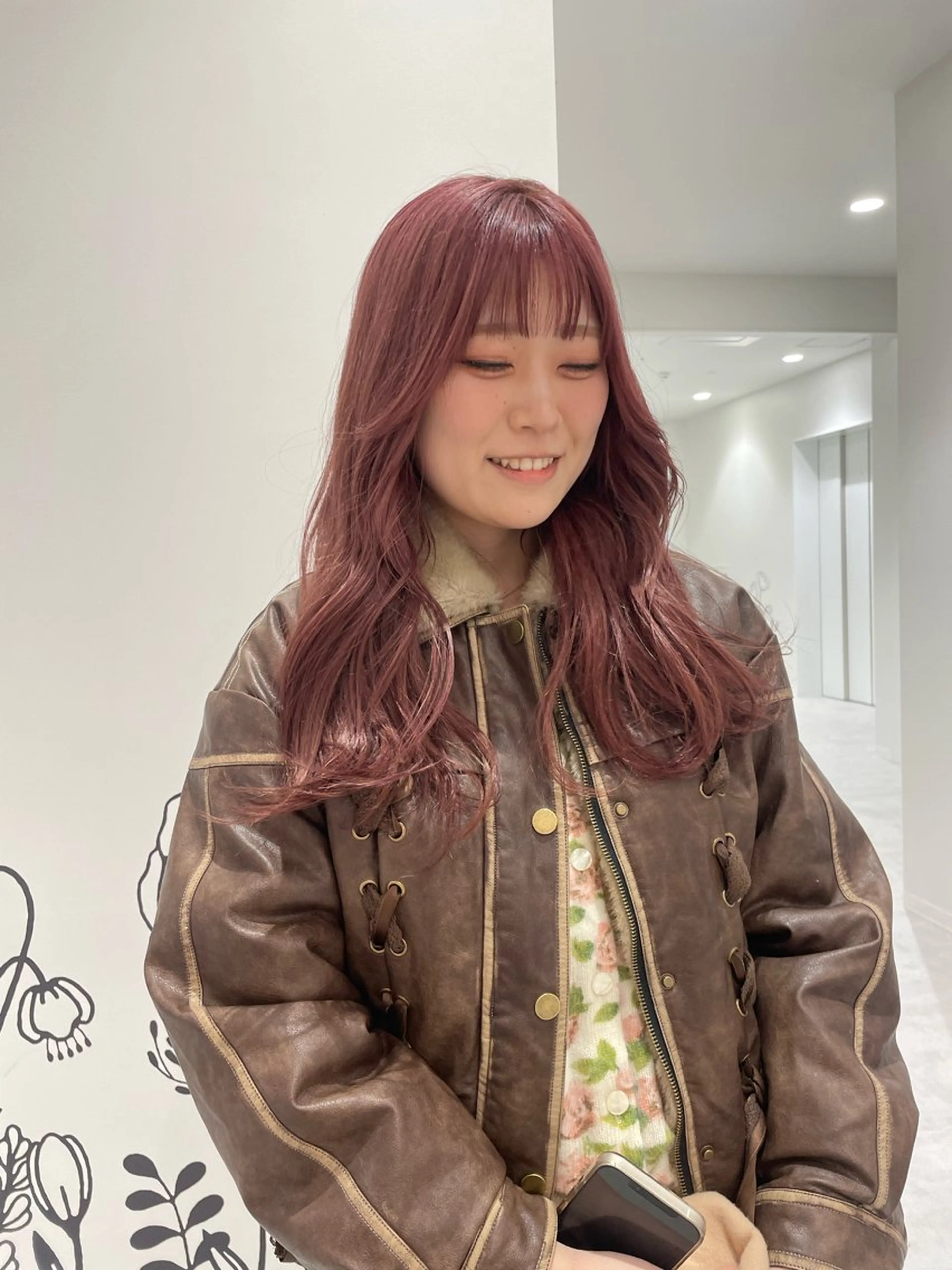 ロング カラー ヘアアレンジ ブリーチ トリートメント iena渋谷 /ゆーこのマツエク・マツパデザイン