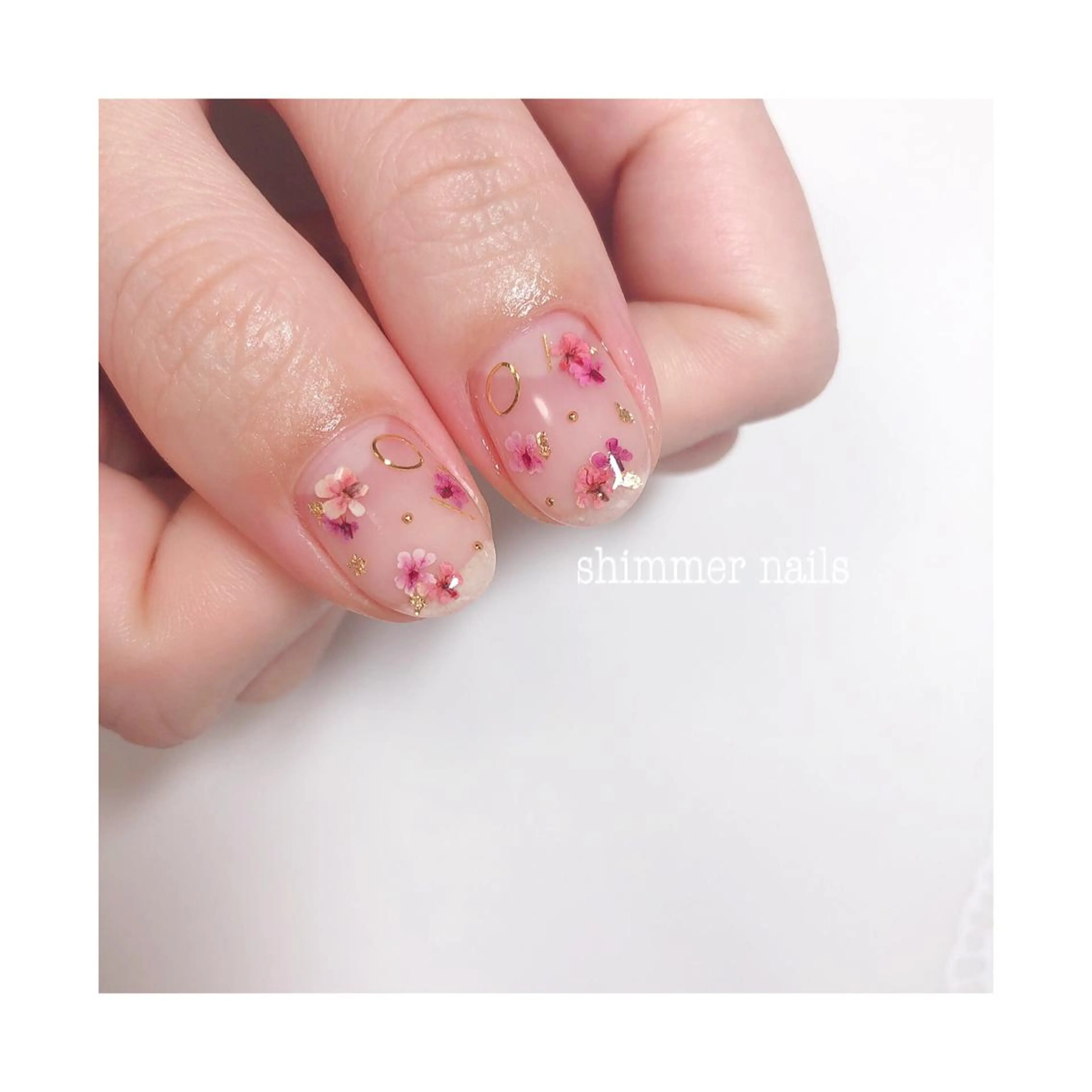 ネイル フットネイル shimmer nailsのネイルデザイン