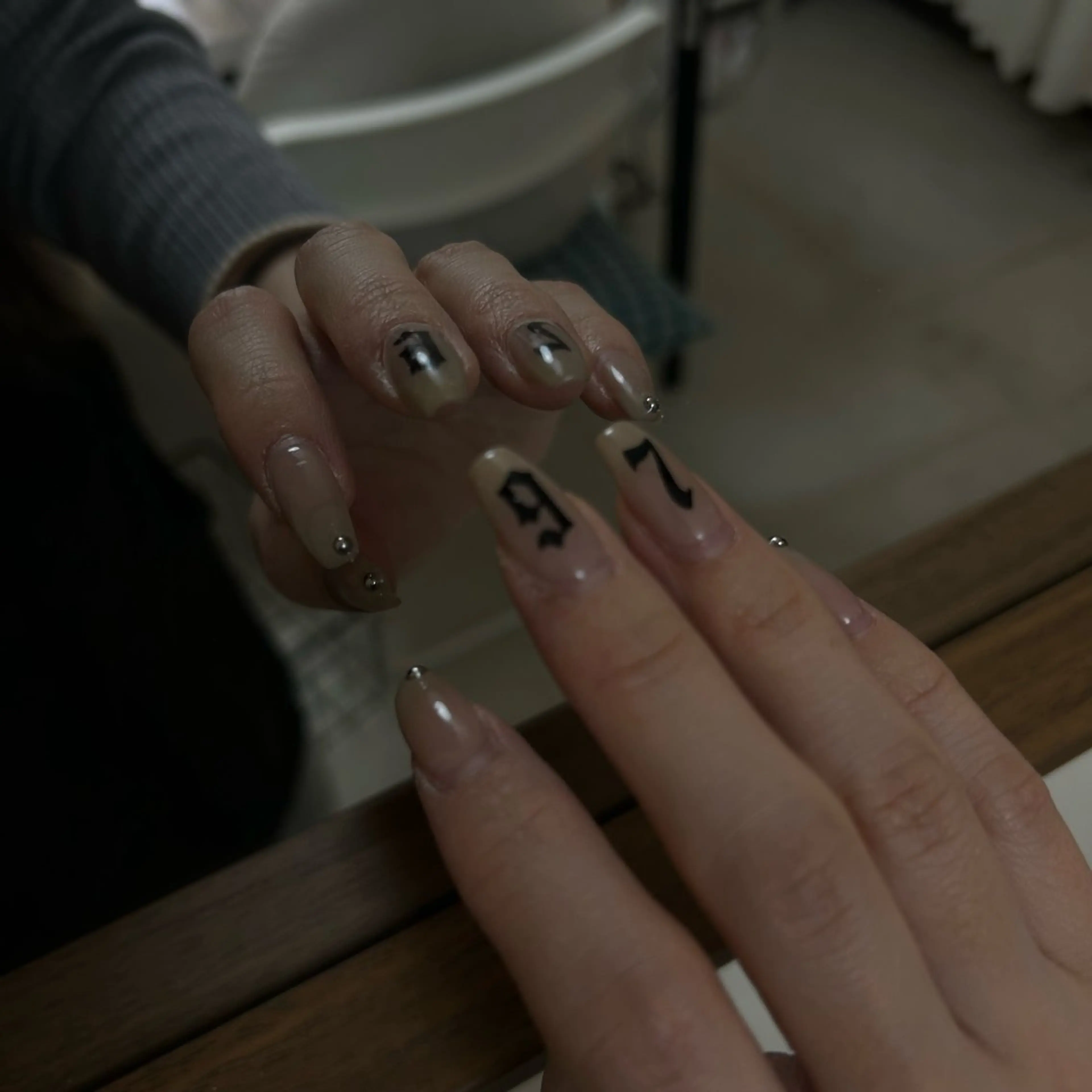 ネイル qua. mandai／店長のネイルデザイン