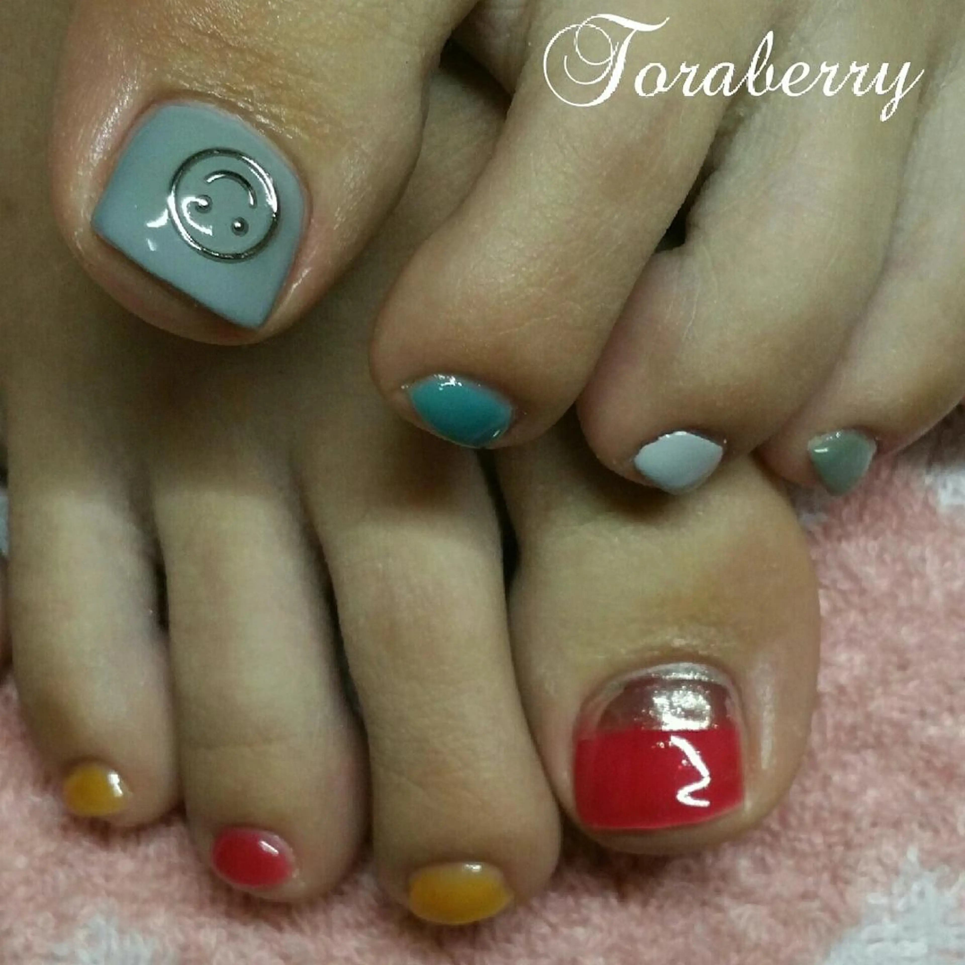 ネイル フットネイル ネイリスト なつみのネイルデザイン