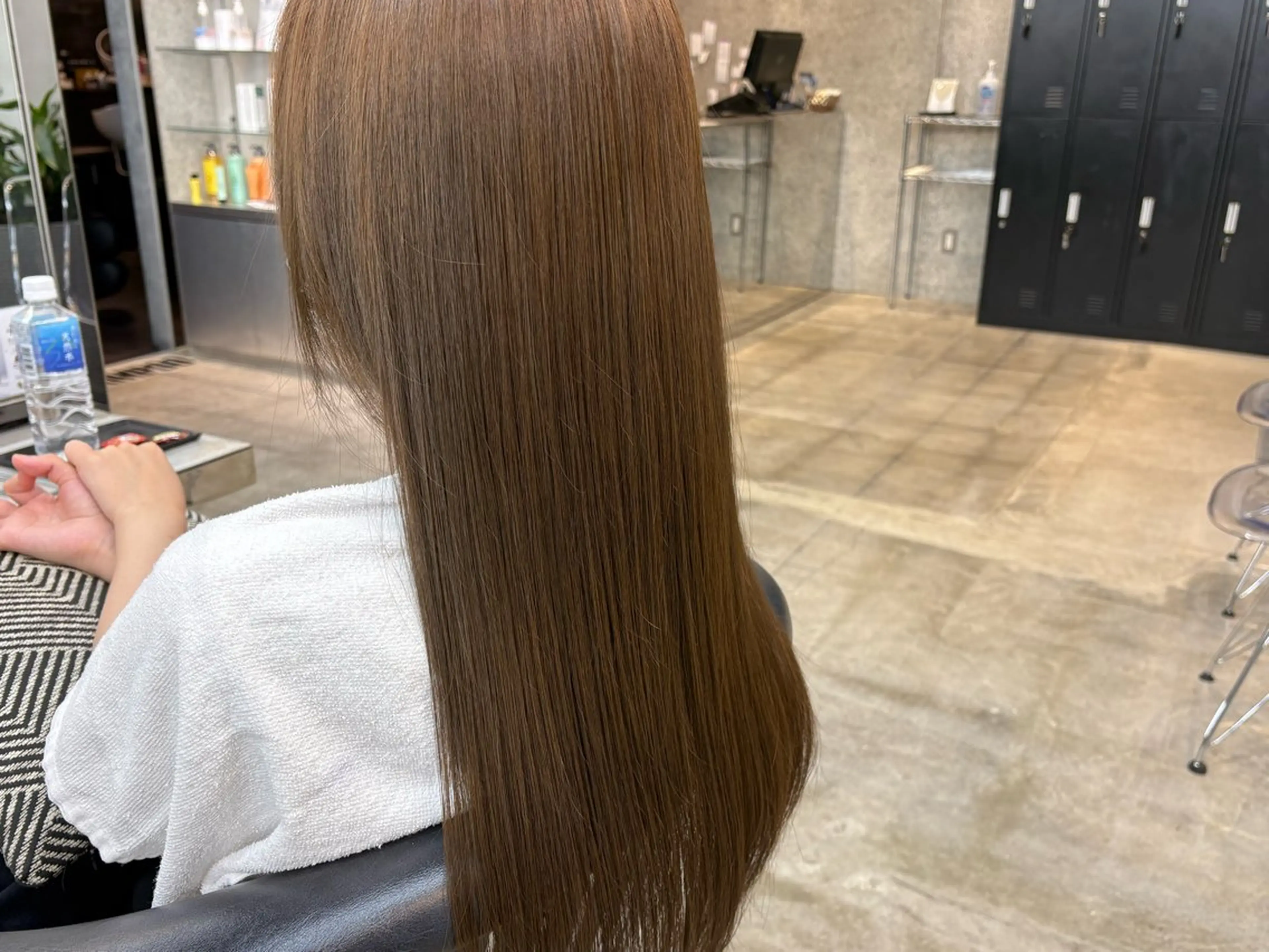 カラー 縮毛矯正/ 豊島怜のヘアスタイル