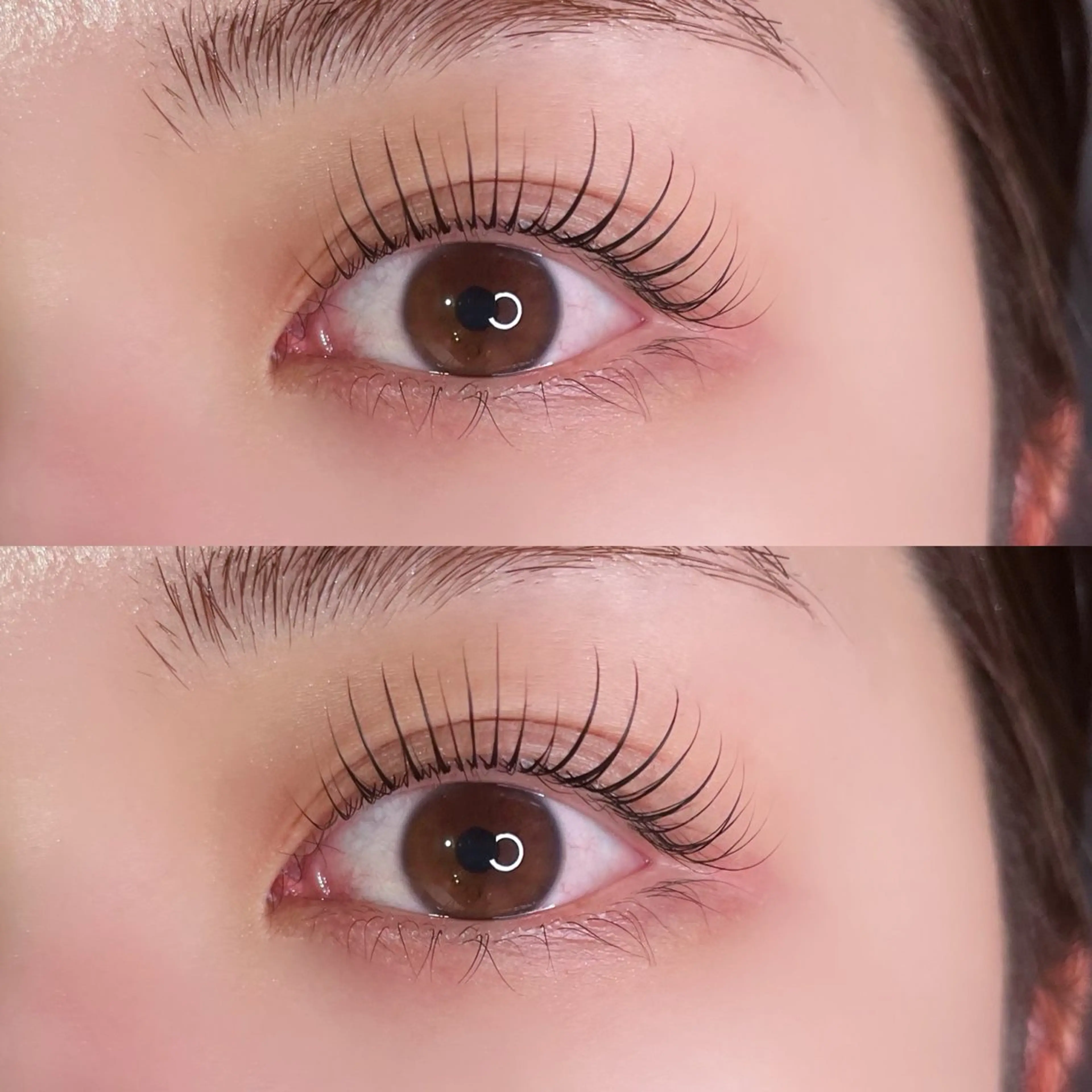 マツエク・マツパ 束感まつ毛 韓国風マツエク パリジェンヌラッシュリフト まつげパーマ 一重×まつ毛パーマ 眉毛／まつ毛サロン Ayamiのマツエク・マツパデザイン