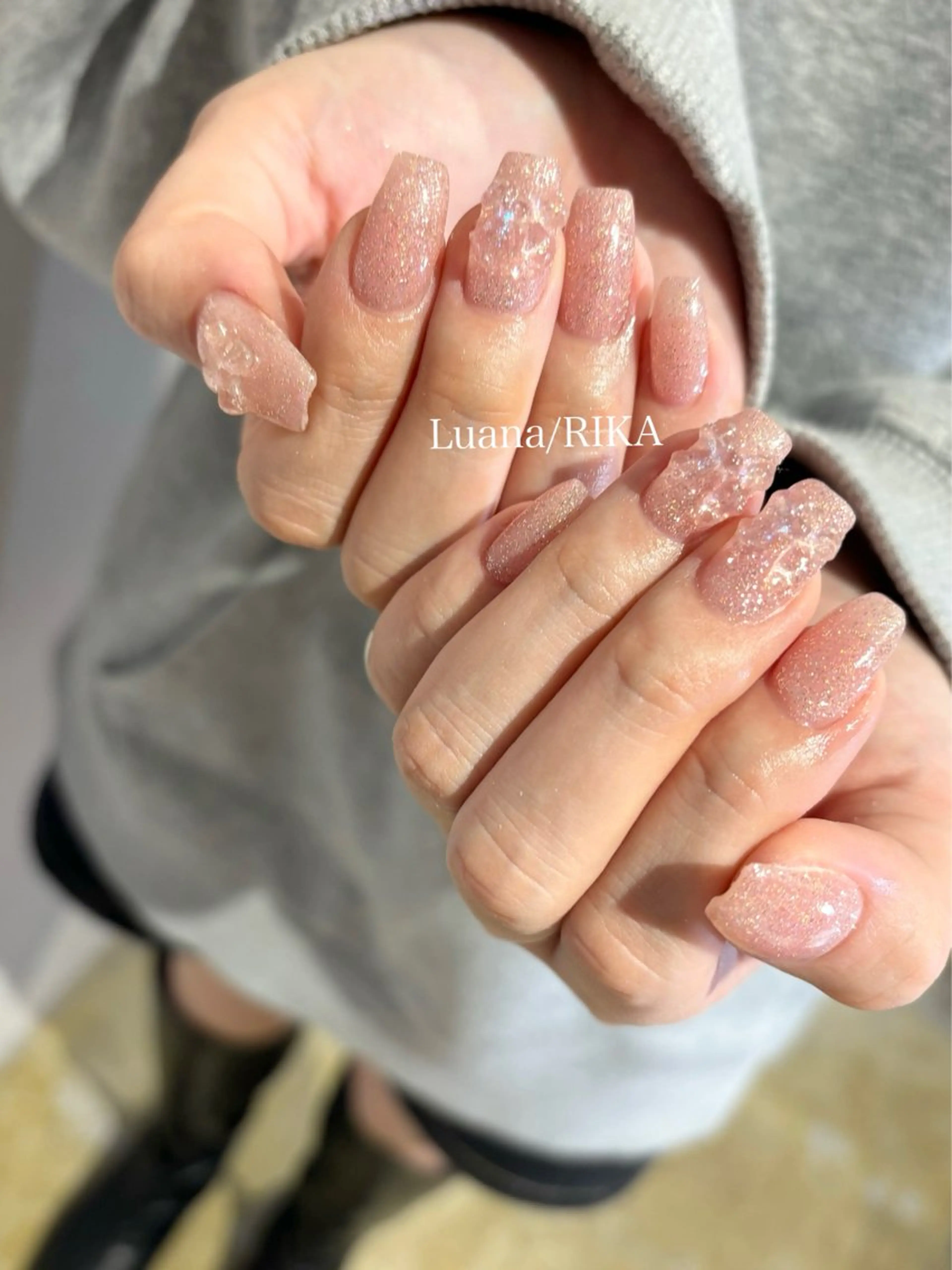 ネイル フラッシュネイル フラッシュマグ Nail Salon Luana Rikaのネイルデザイン