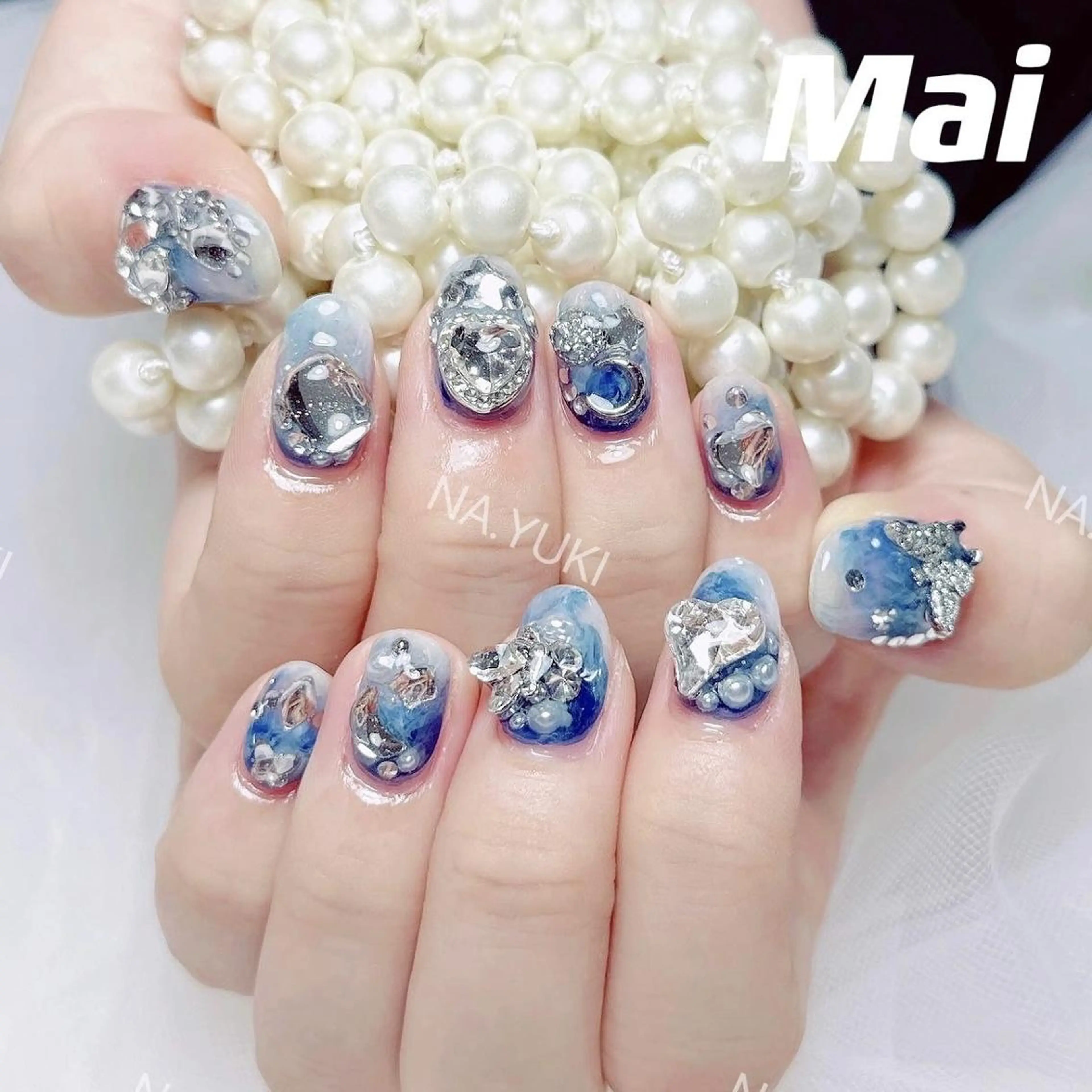 ネイル Momo 桃🍑のネイルデザイン