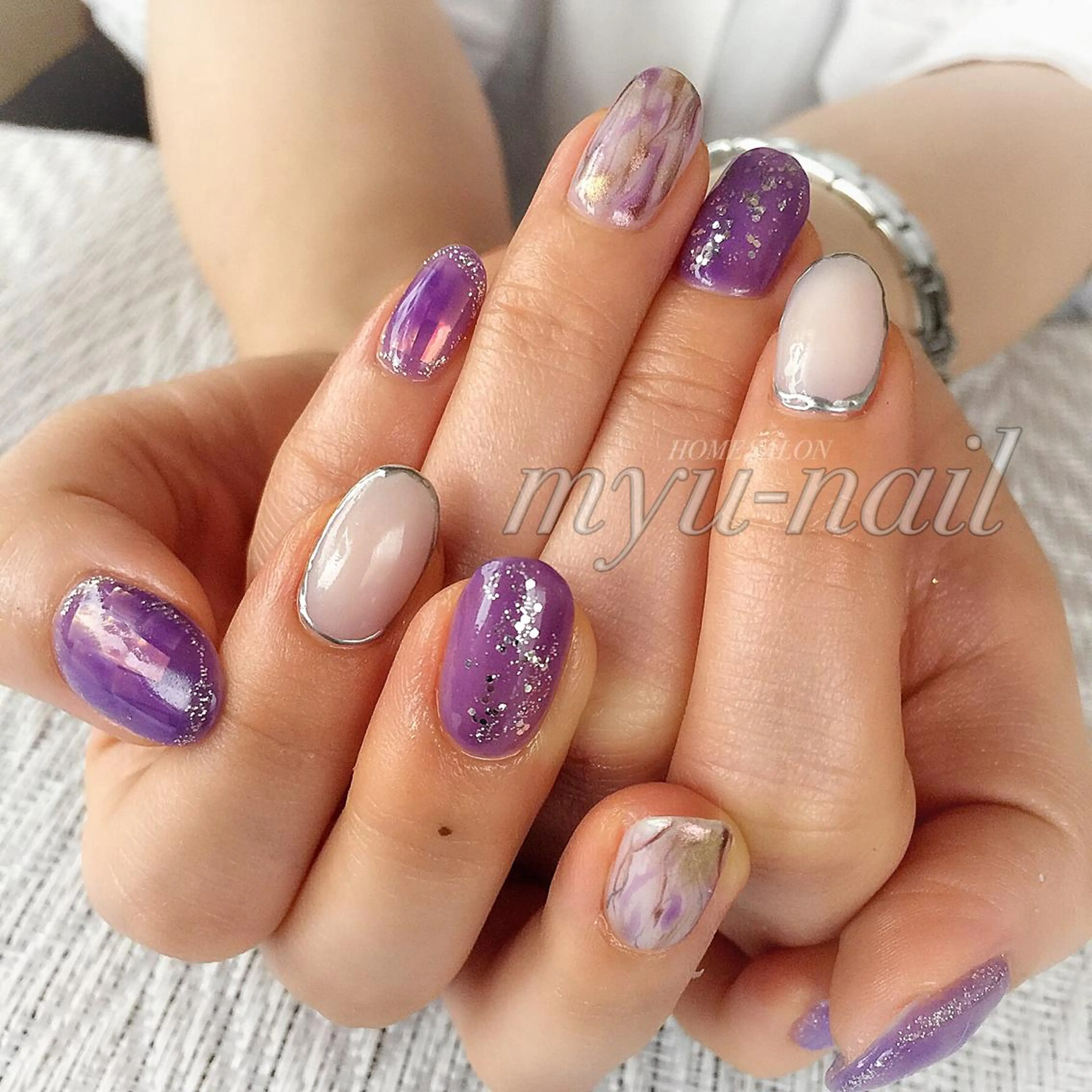 ネイル ホームサロン myu-nailのネイルデザイン