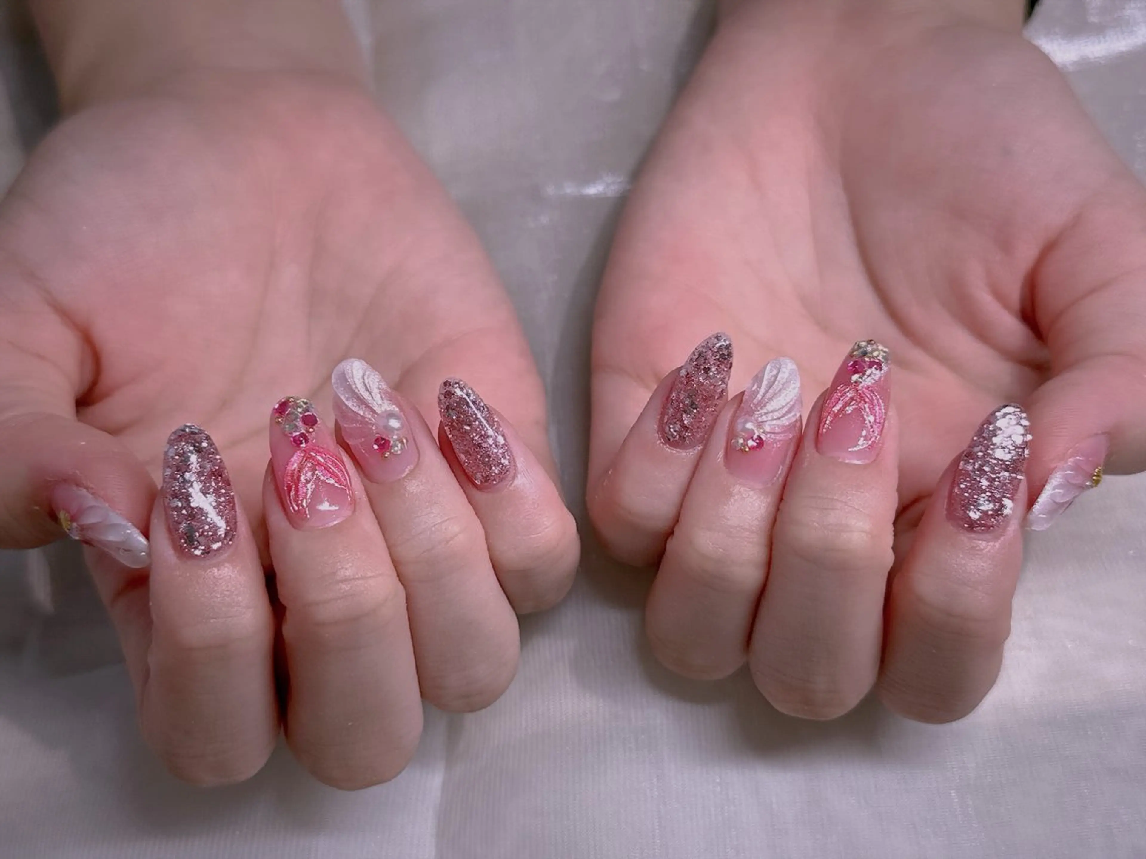 ネイル ハンドネイル エムズ エムズのマツエク・マツパデザイン