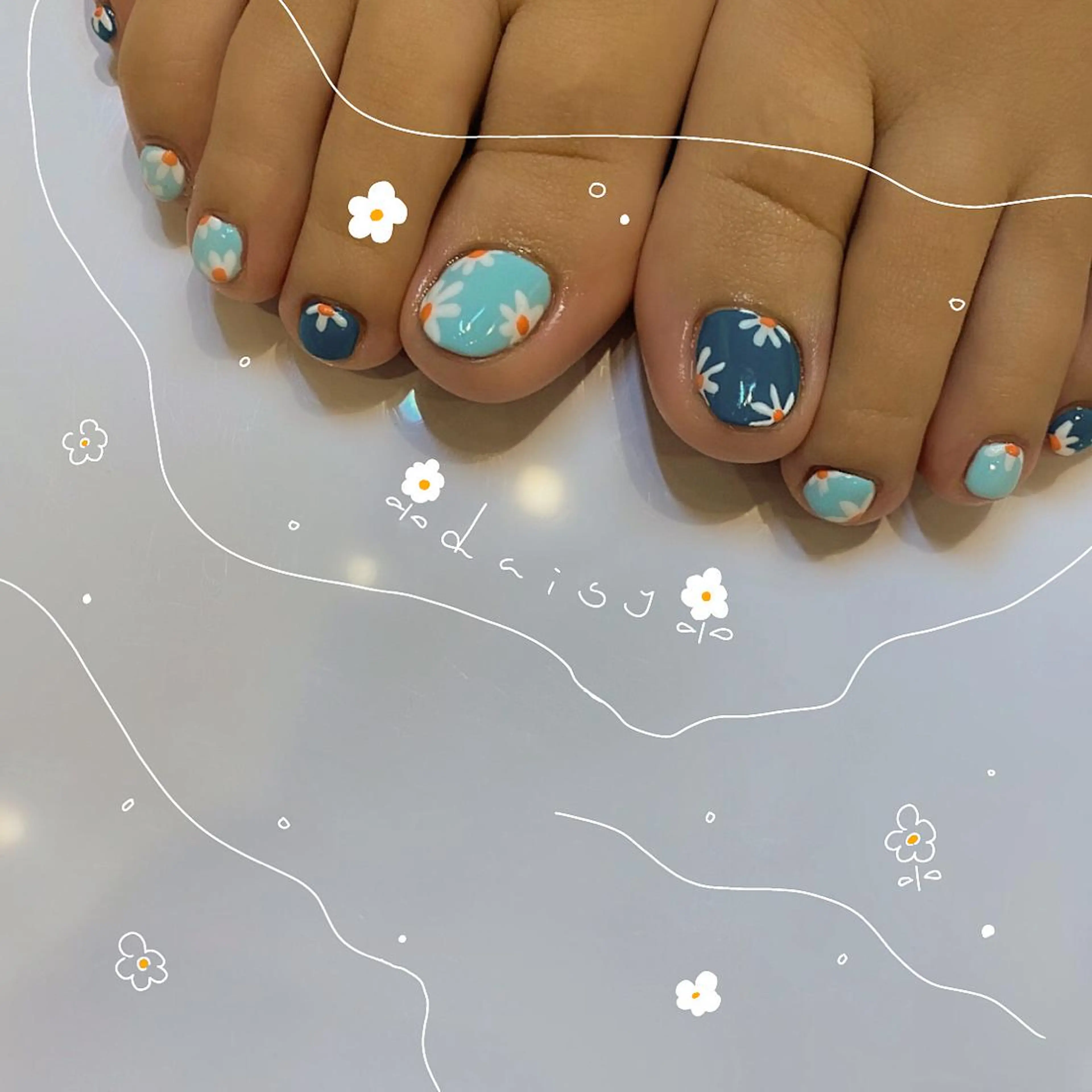 ネイル フットネイル 持ち込み フットネイル &. momoのネイルデザイン