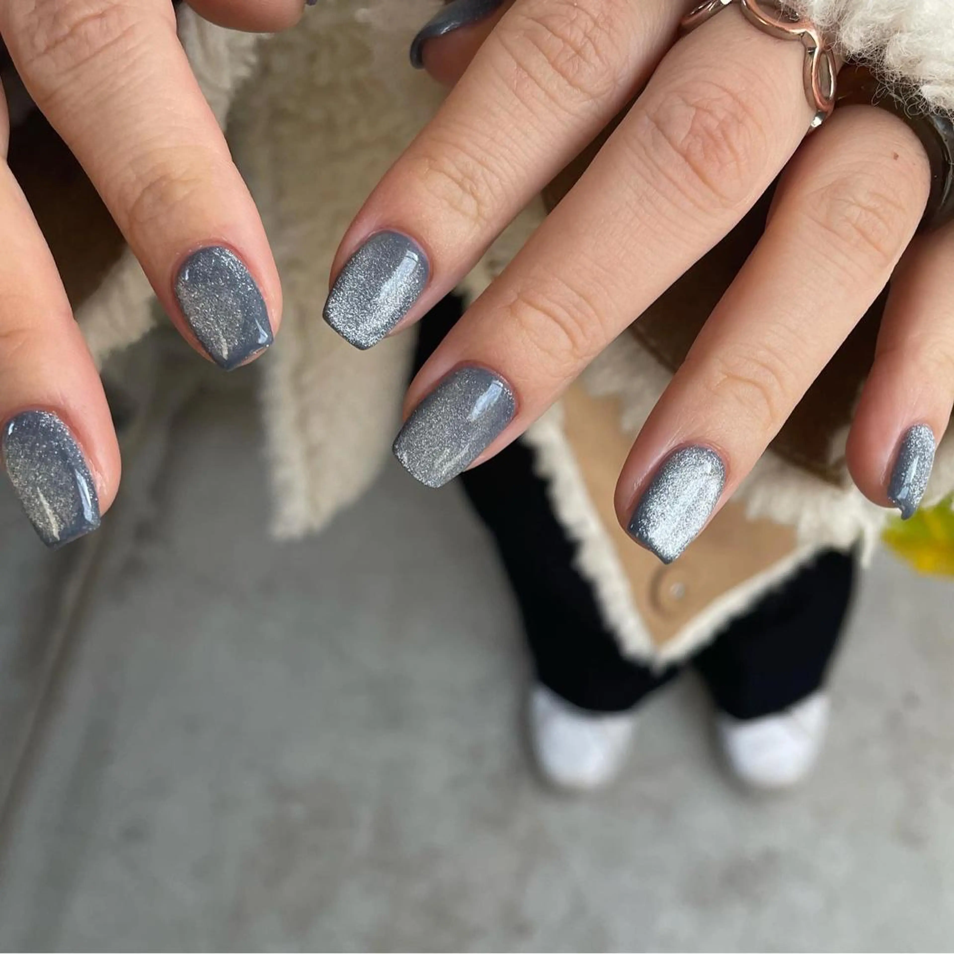 ネイル マグネットネイル ハンドネイル ハンドケア lylynail YUUKAのネイルデザイン