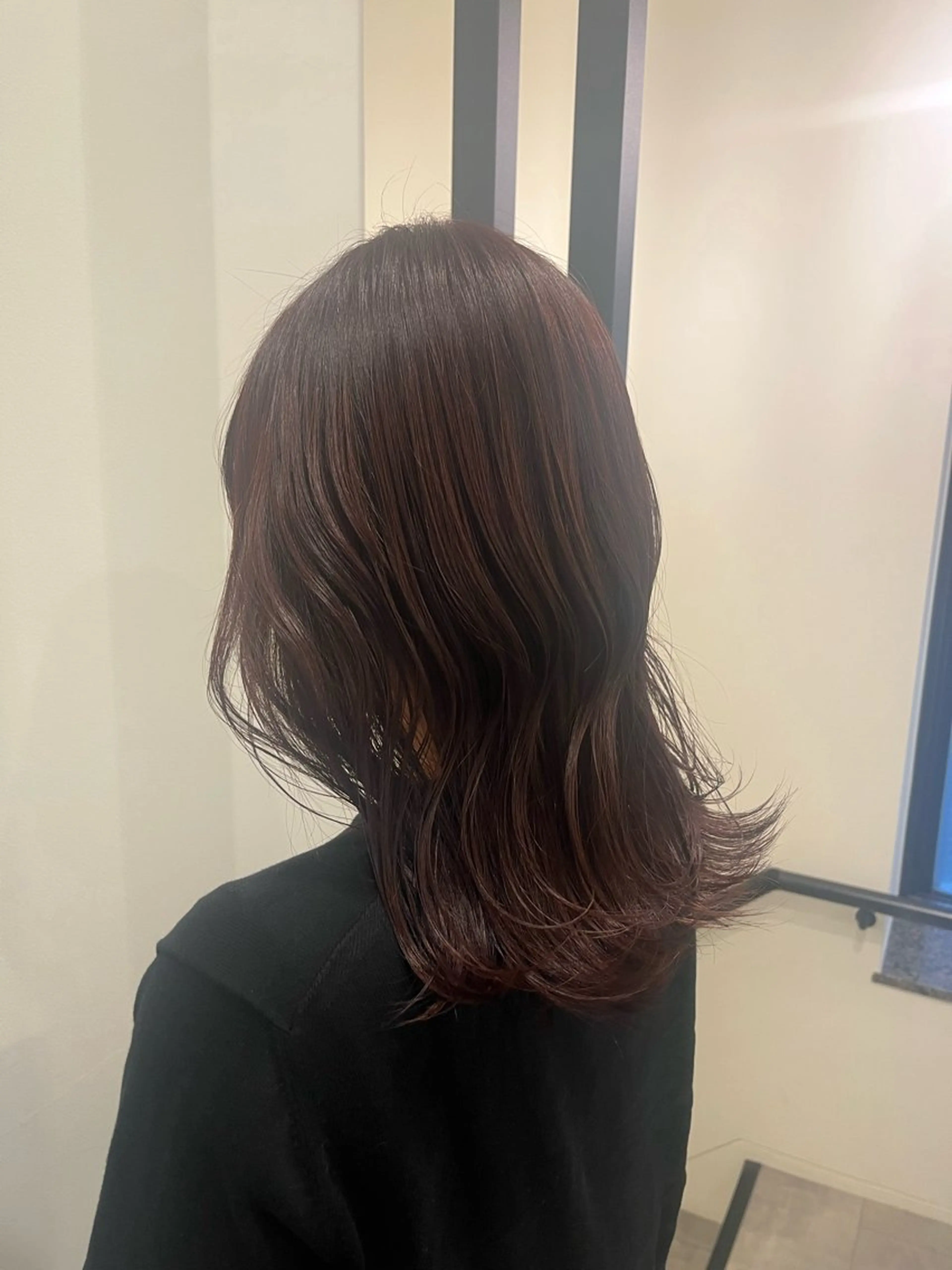 ミディアム ヘアカラー トリートメント 山本 彩香のヘアスタイル