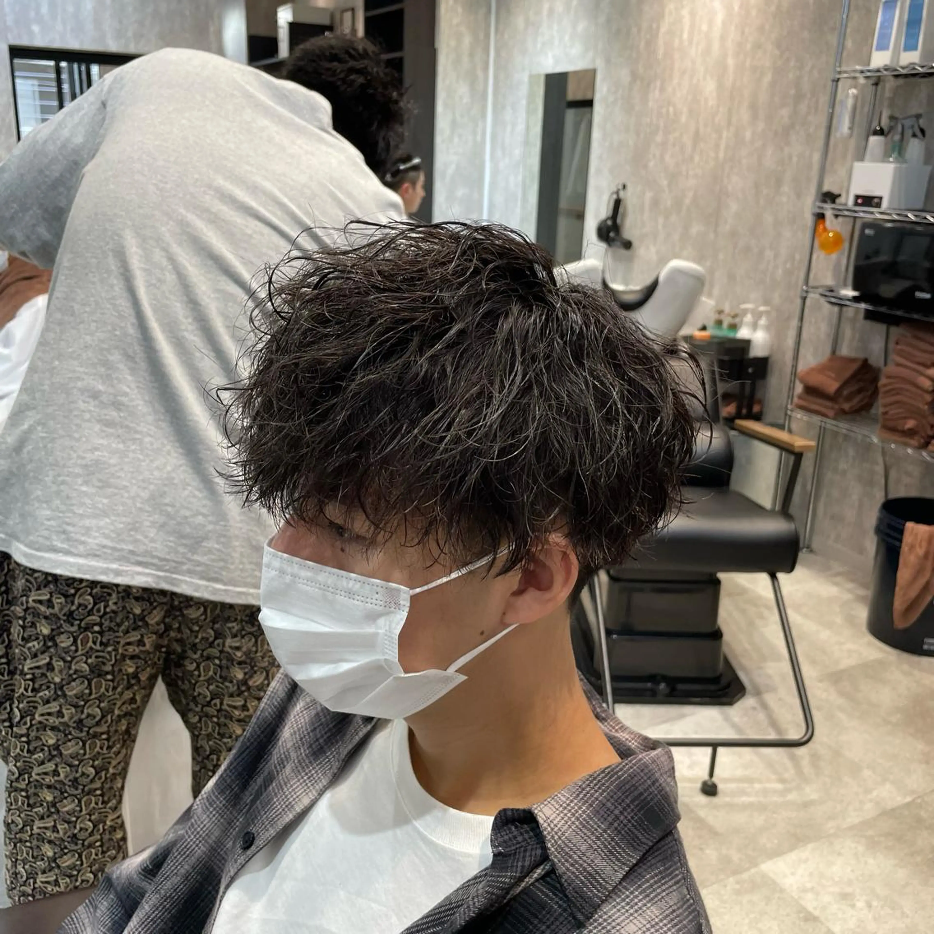 パーマ メンズ カット パーマ ✨メンズ特化✨鈴木 遼太のヘアスタイル