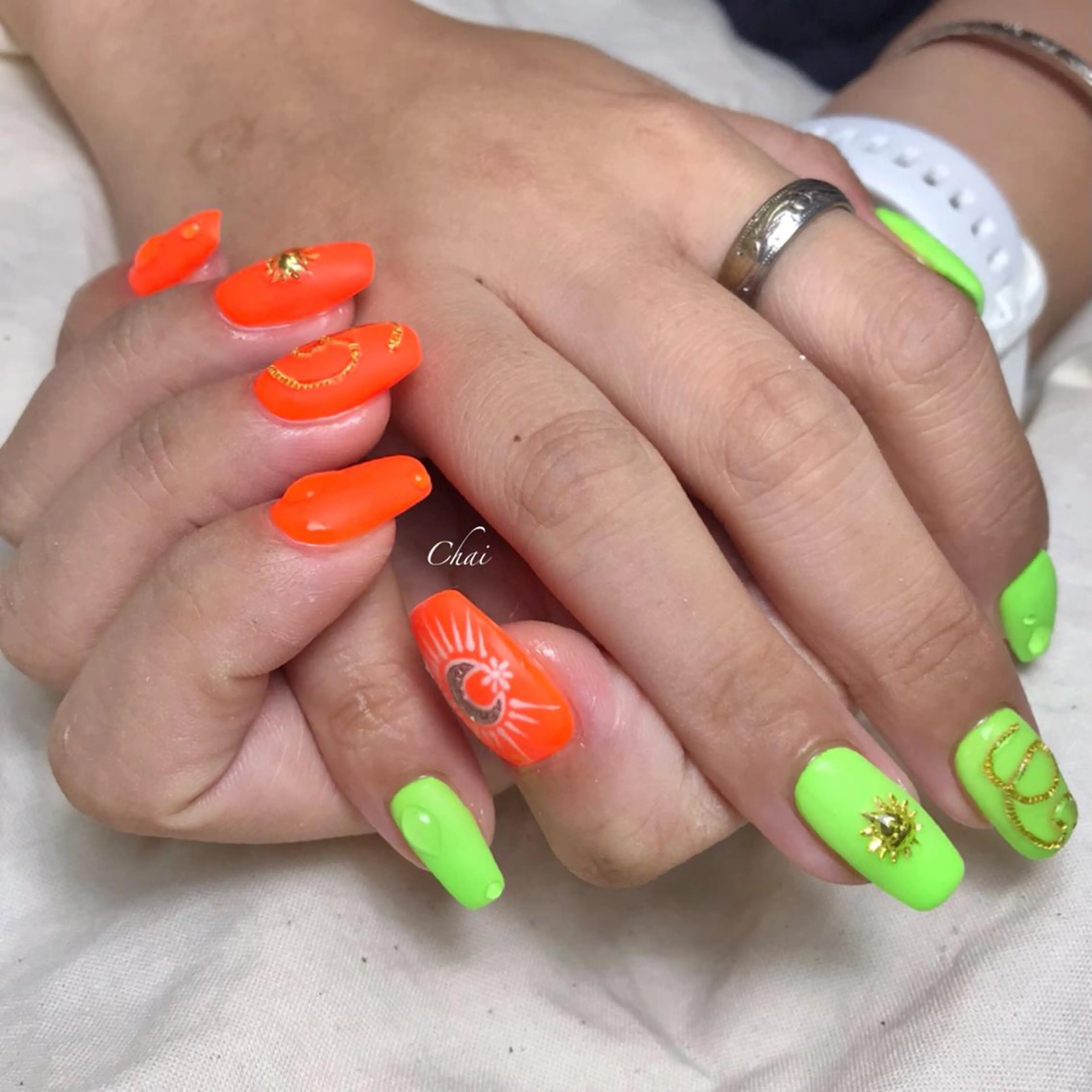 ネイル ハンドネイル 💅chainail _aiのネイルデザイン