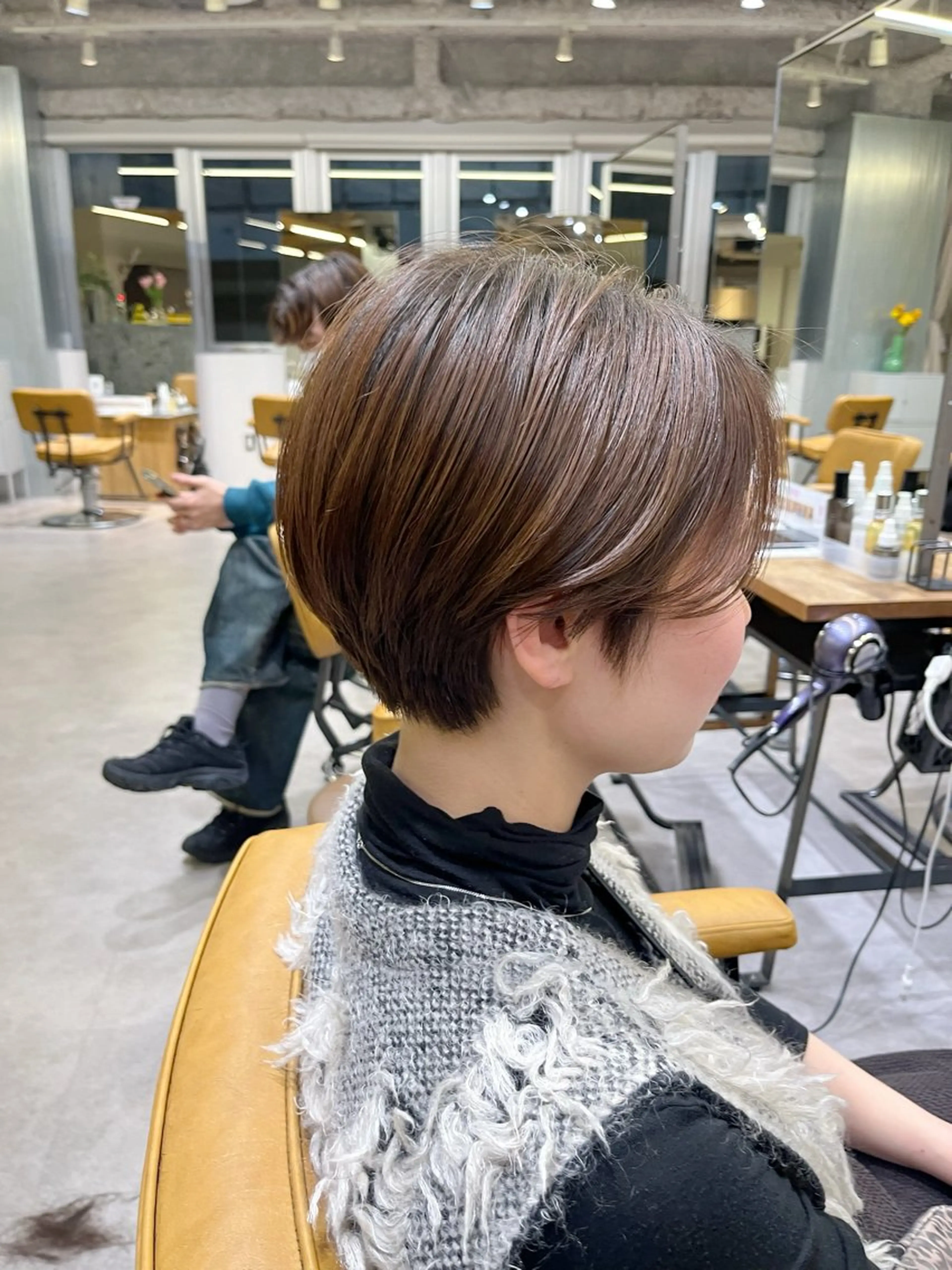 ショート YUI🍊 ボブ/メンズパーマのヘアスタイル