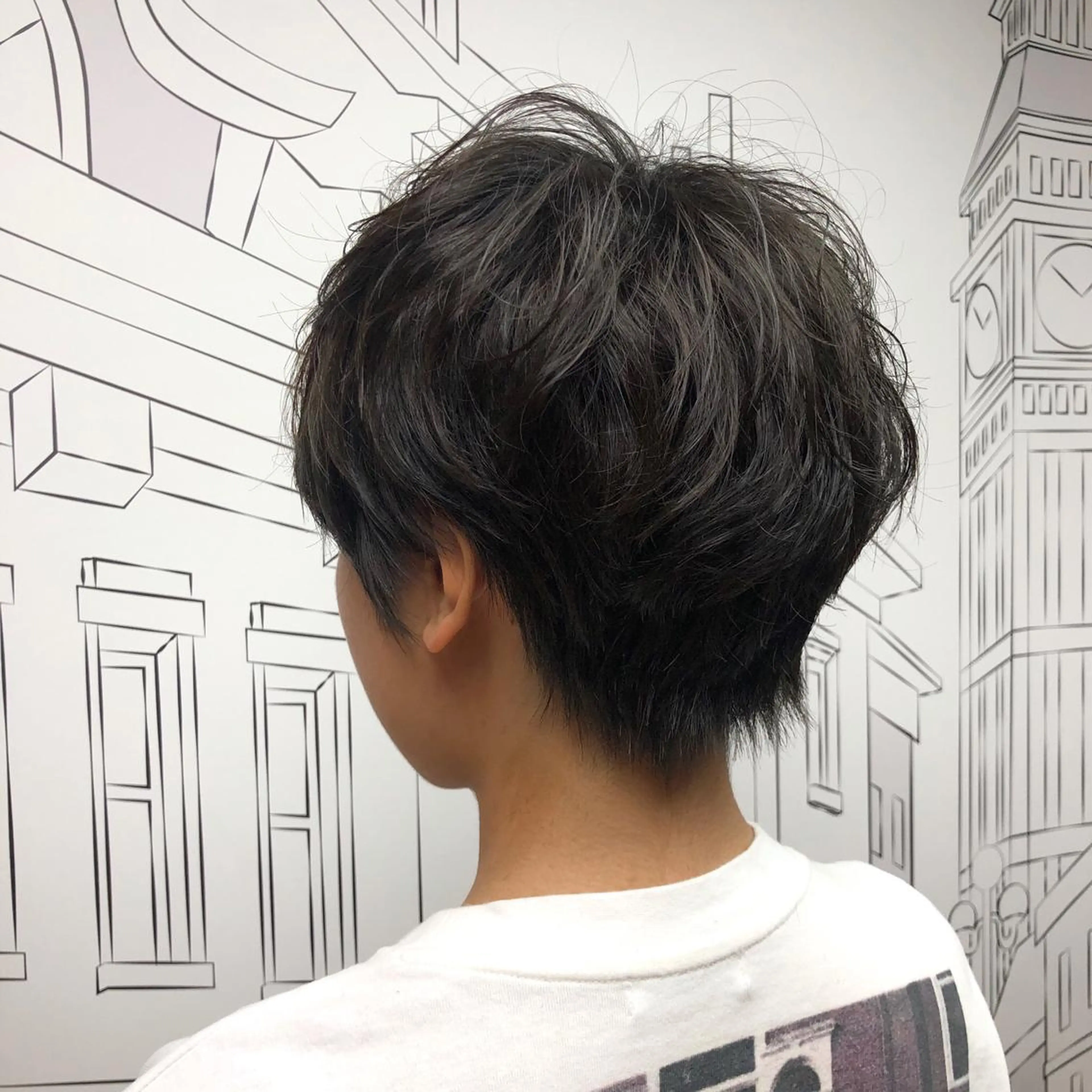 ショート パーマ レイヤー,ボブ / 彩未のヘアスタイル