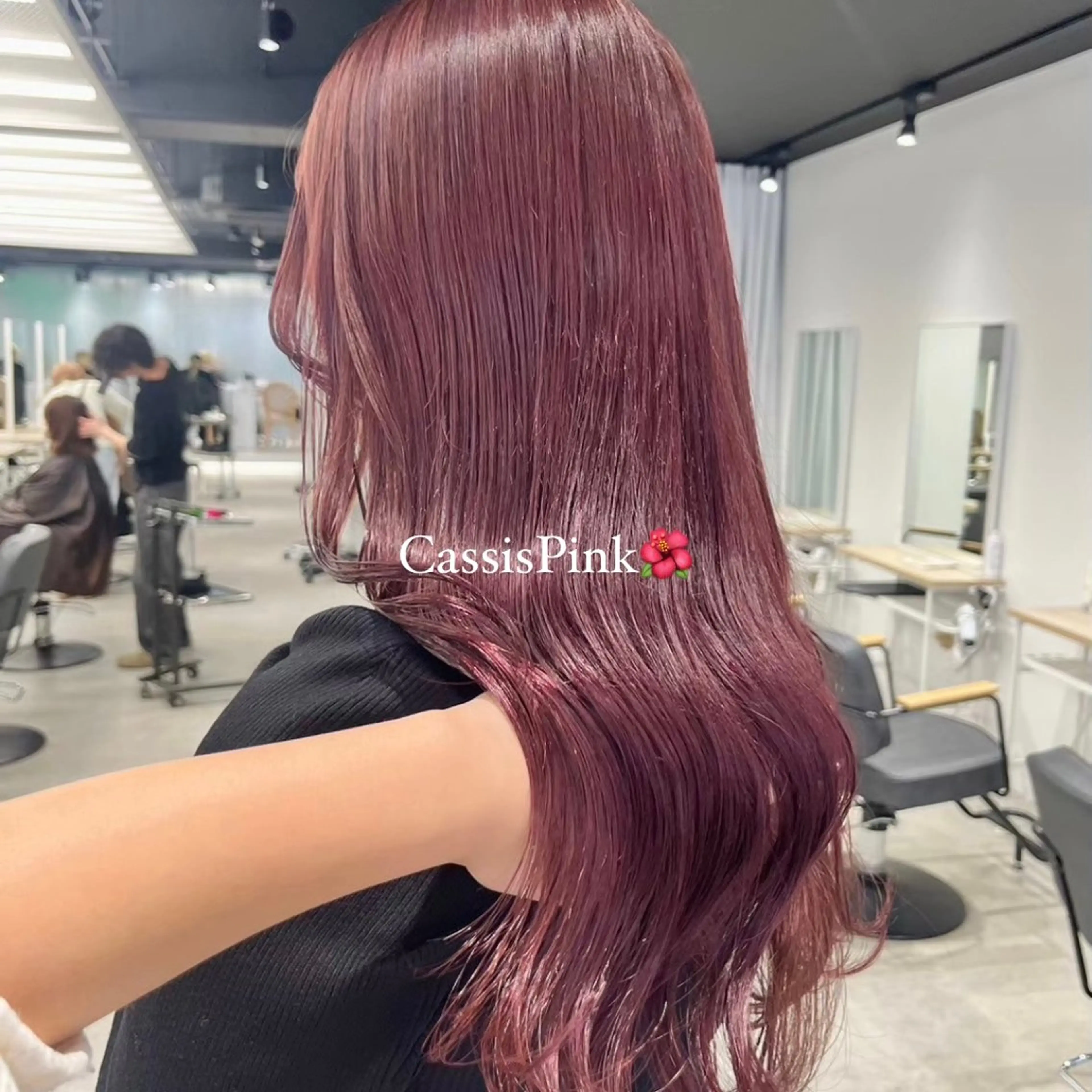 ロング カラー sawaka🪽うる 艶カラー/レイヤーのヘアスタイル