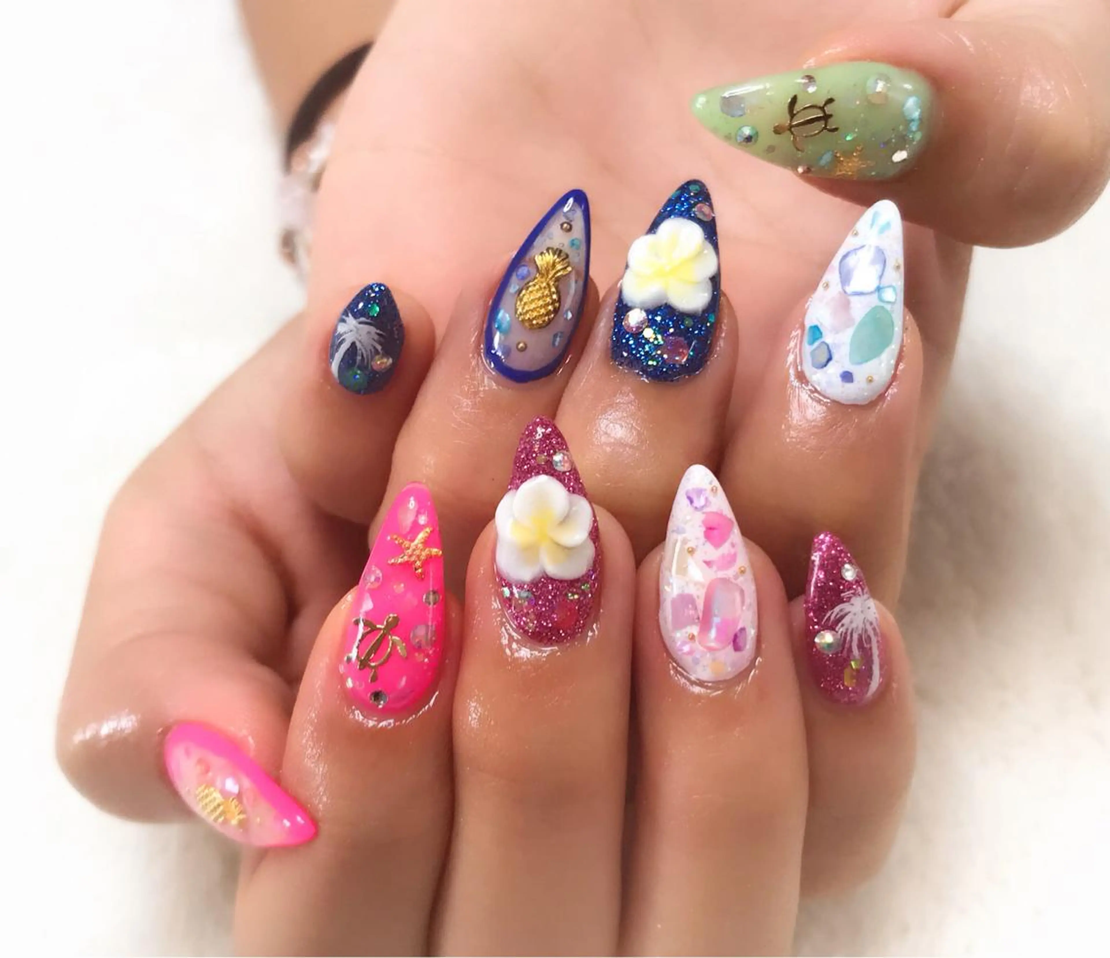ネイル 🩵池袋heart nail🩵のネイルデザイン