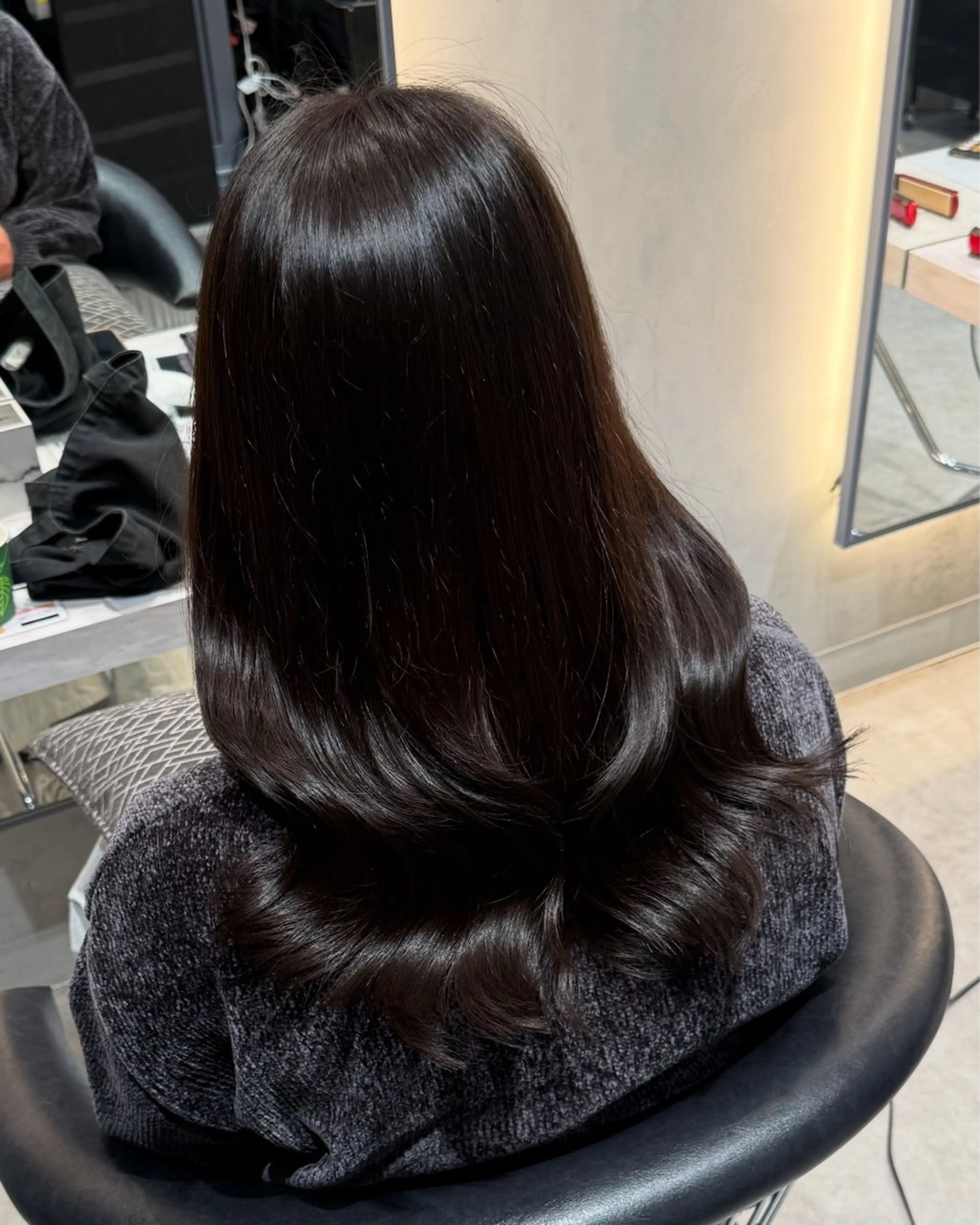 ミディアム 🥣marumo koharu🥣のヘアスタイル