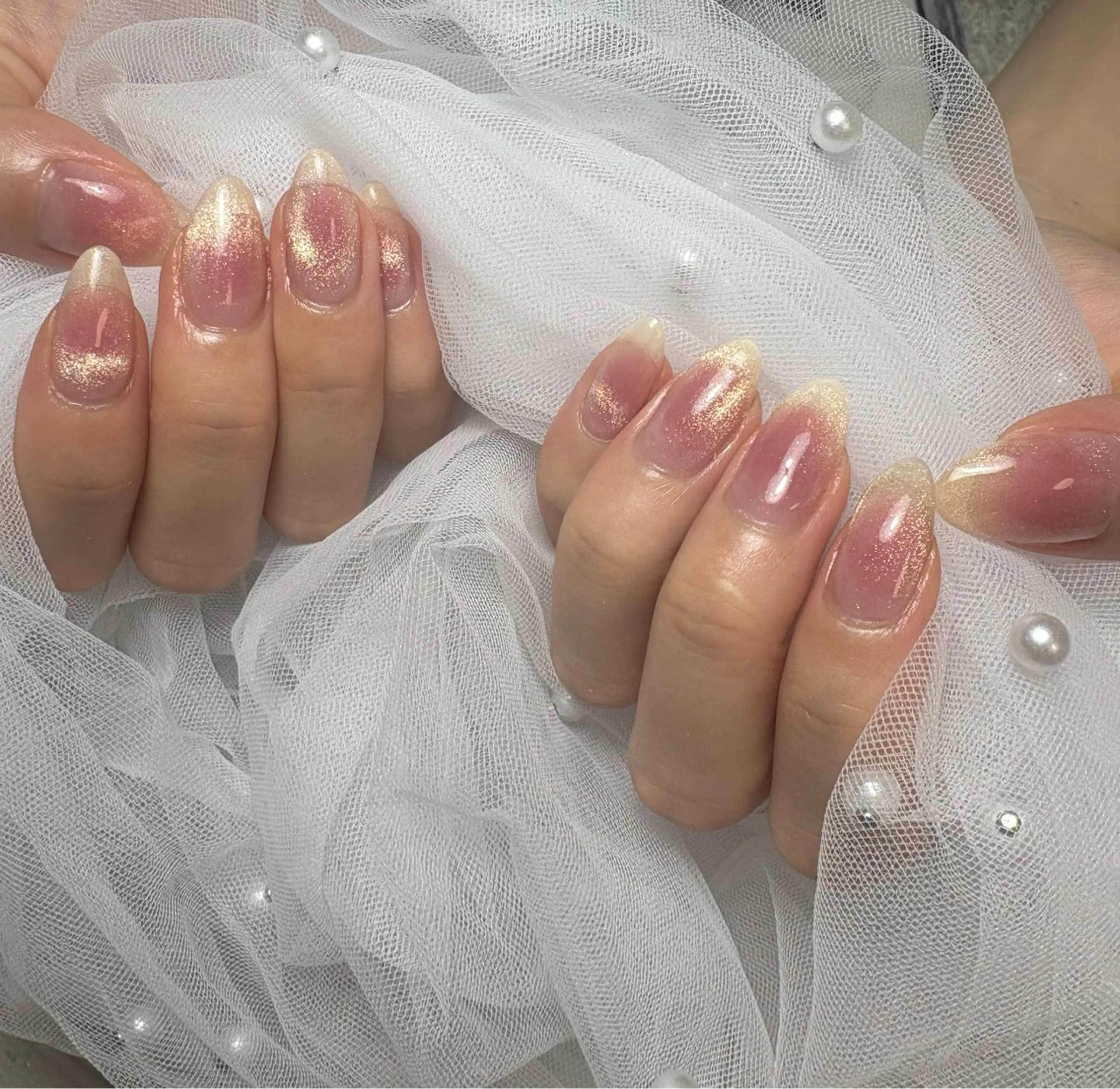 ミディアム 黒須莉奈 IRYのネイルデザイン