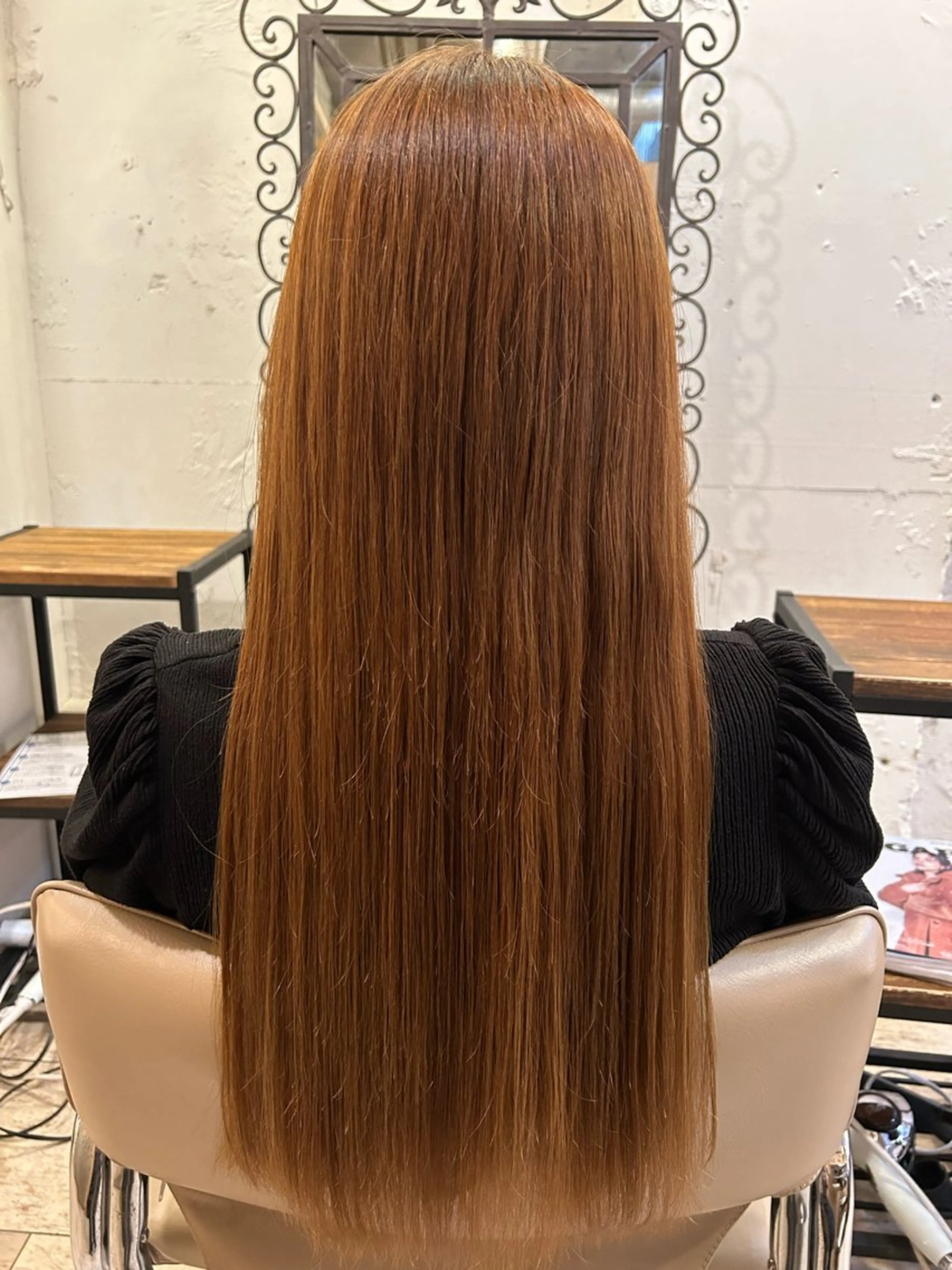 カラー ARISE 都立大学 稲月 瑞喜のヘアスタイル