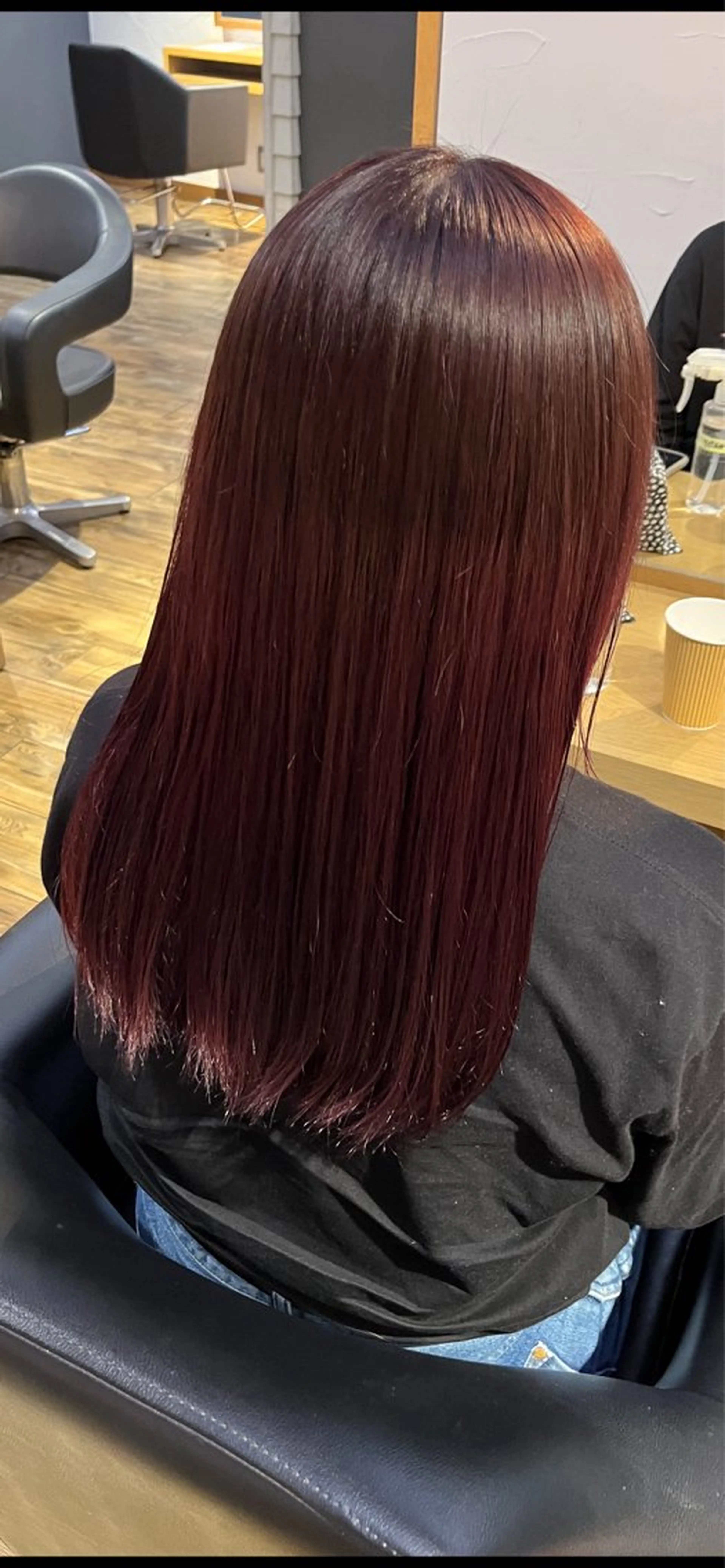 ロング oggi西新所属・ゆい/ ショート/レイヤーのヘアスタイル