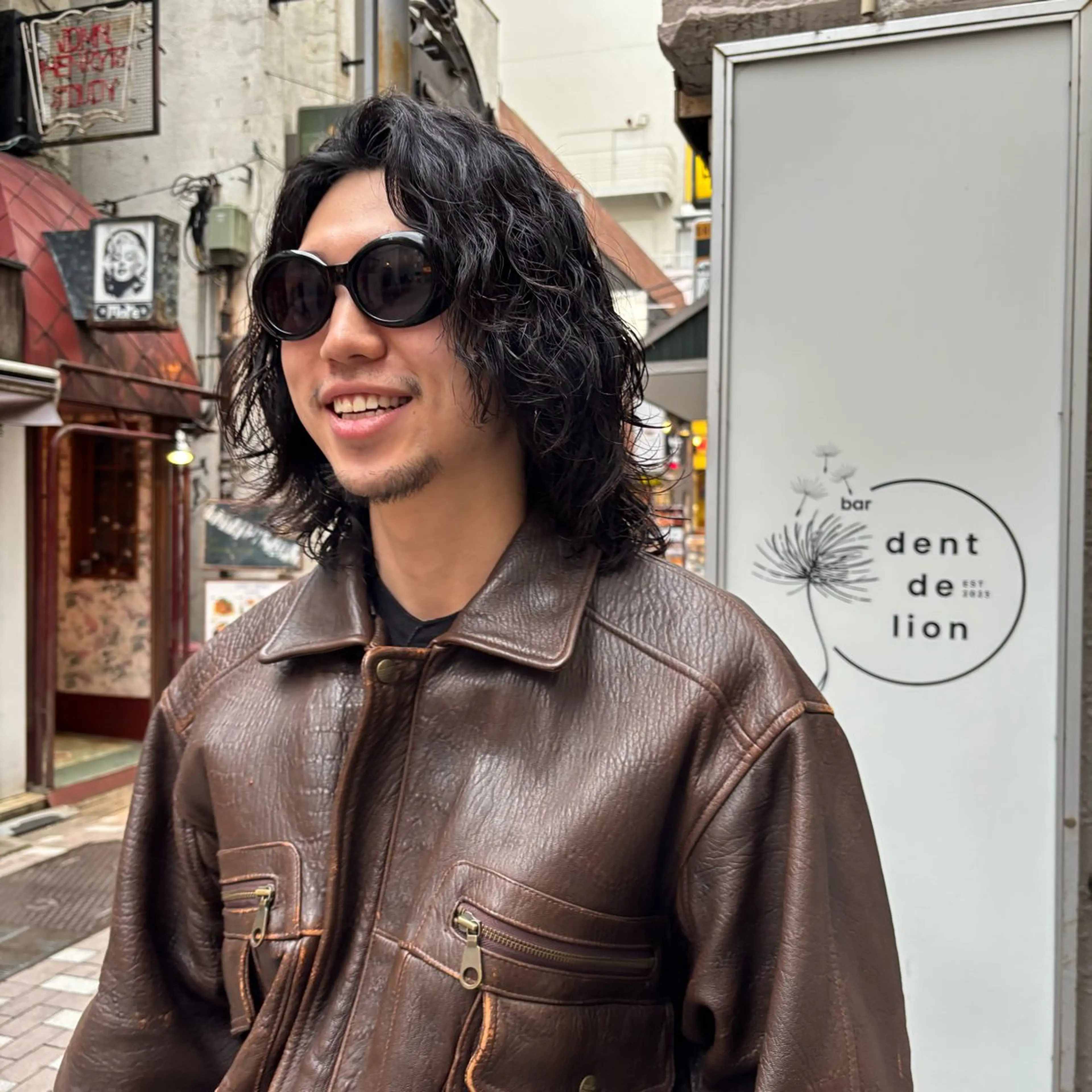 ミディアム パーマ メンズ カット パーマ men's/perm colorDaijuのヘアスタイル