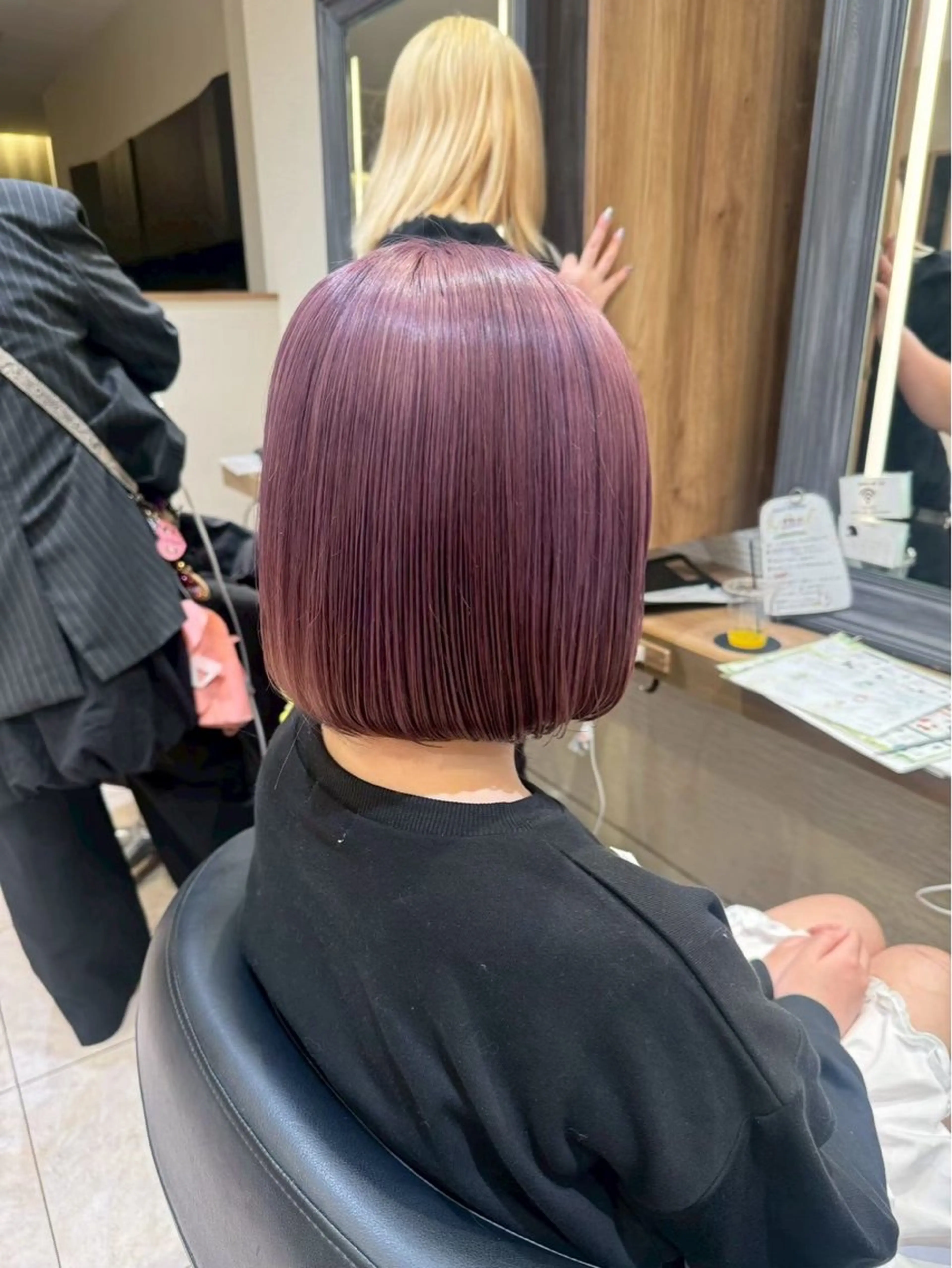 ショート カラー 暖色カラー💞🎀 ゆいのヘアスタイル