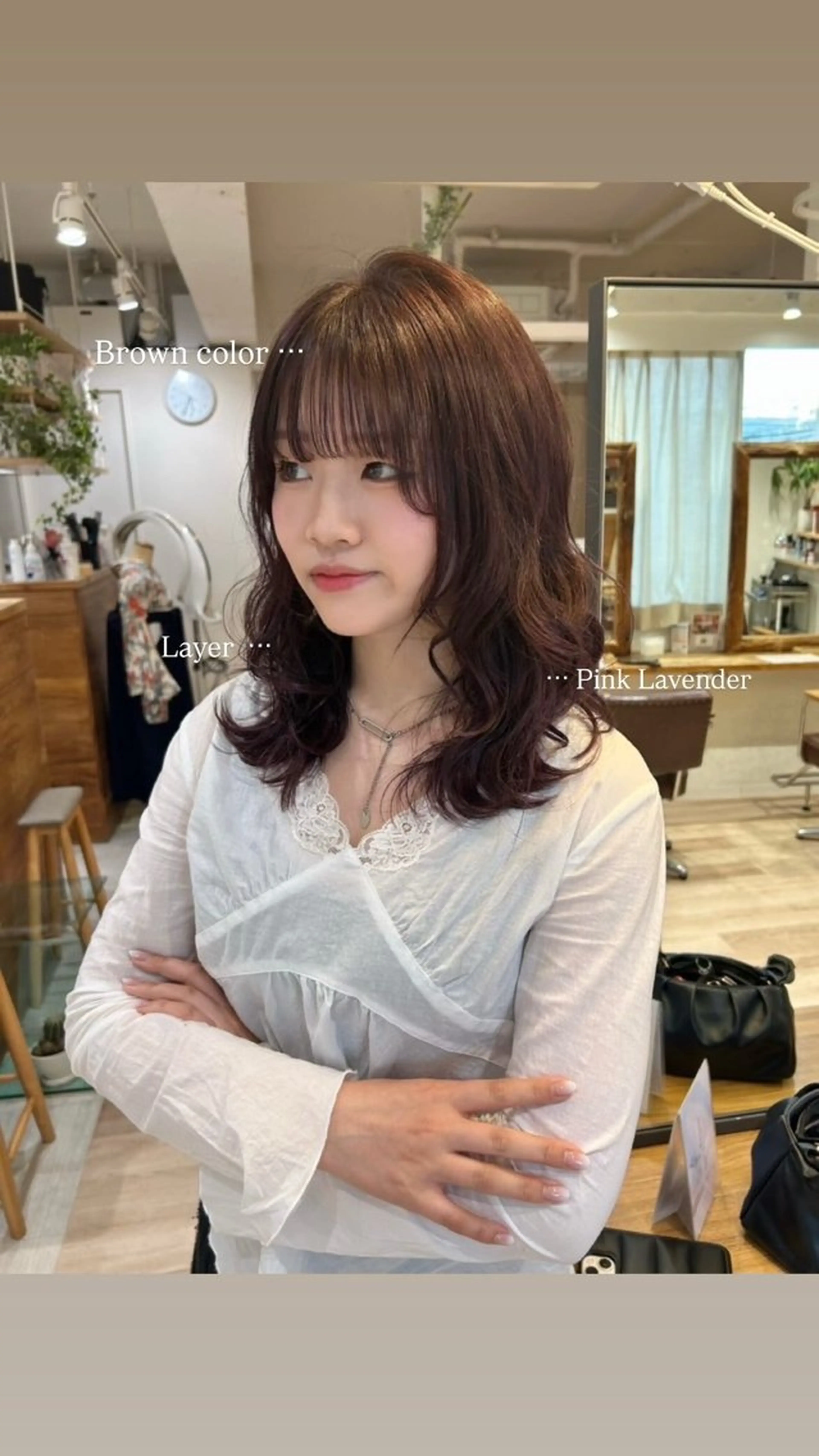 ミディアム カラー カット ヘアカラー ﾏﾂｴｸ/men's /ｶﾗｰ🎀ﾋｶﾙのマツエク・マツパデザイン