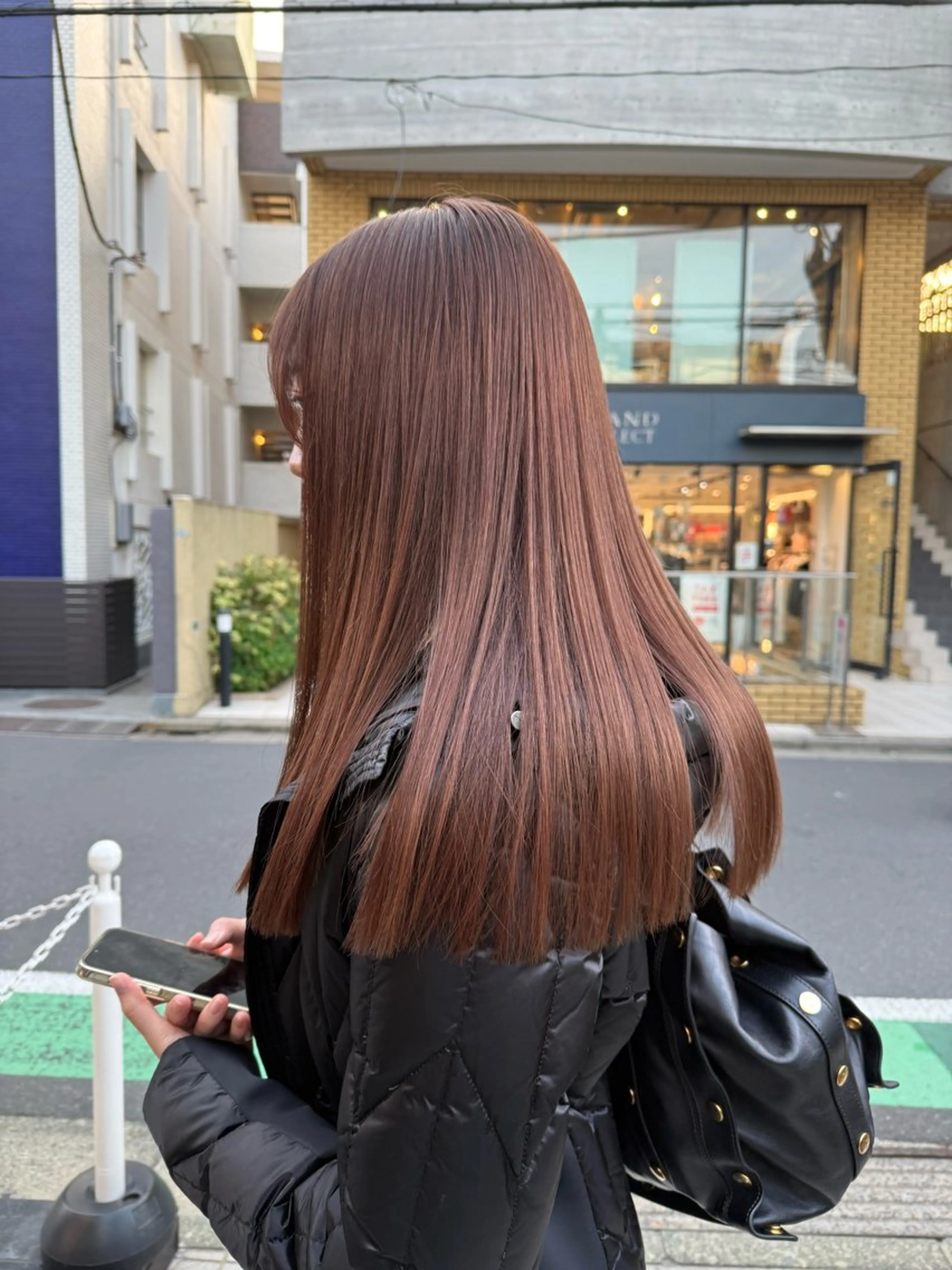 ロング カラー カット ヘアカラー トリートメント 似合わせヘア🫶🏻 つきいてるみのヘアスタイル