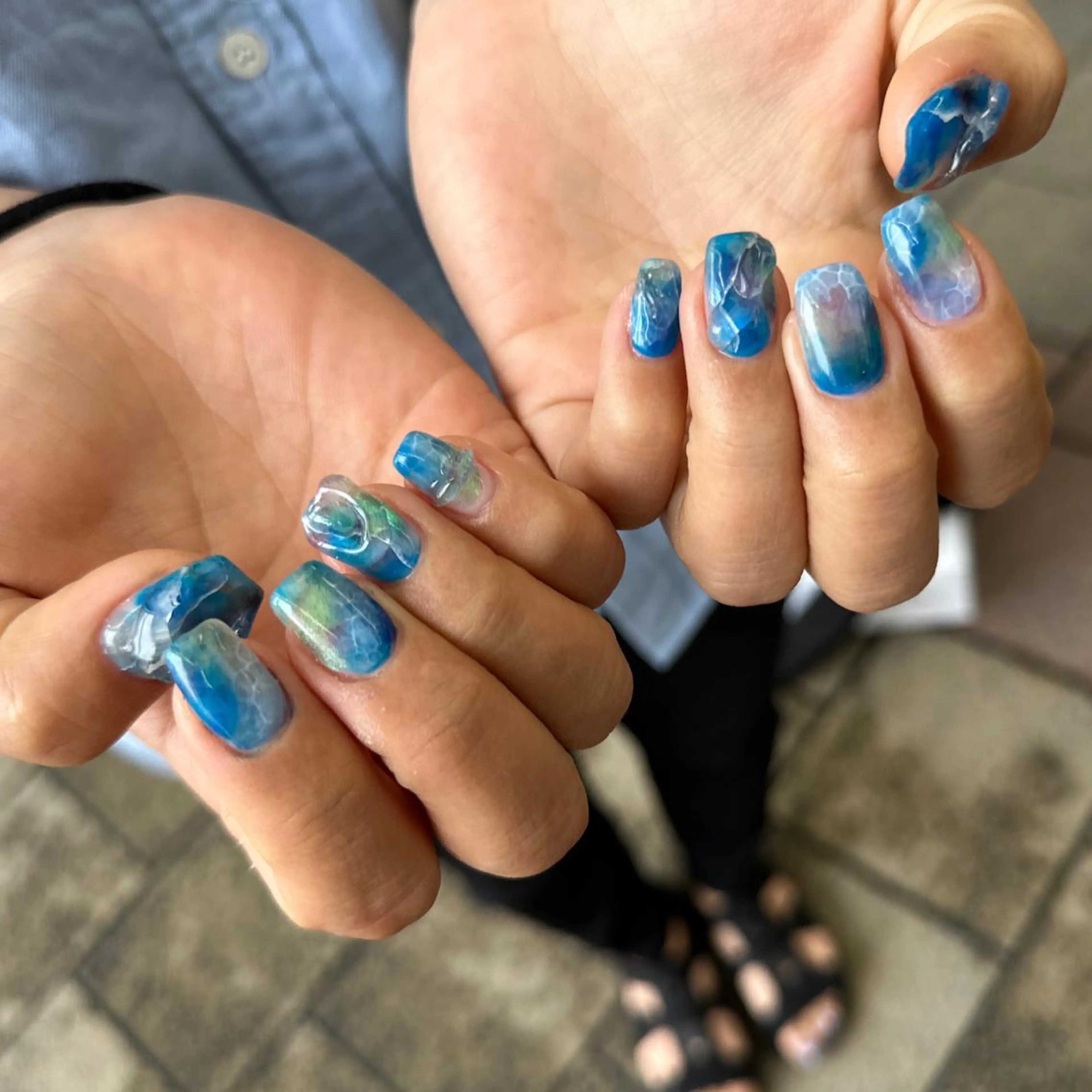 ネイル ハンドネイル nailsalon ∞ ﾐｶﾅﾙ ∞のネイルデザイン