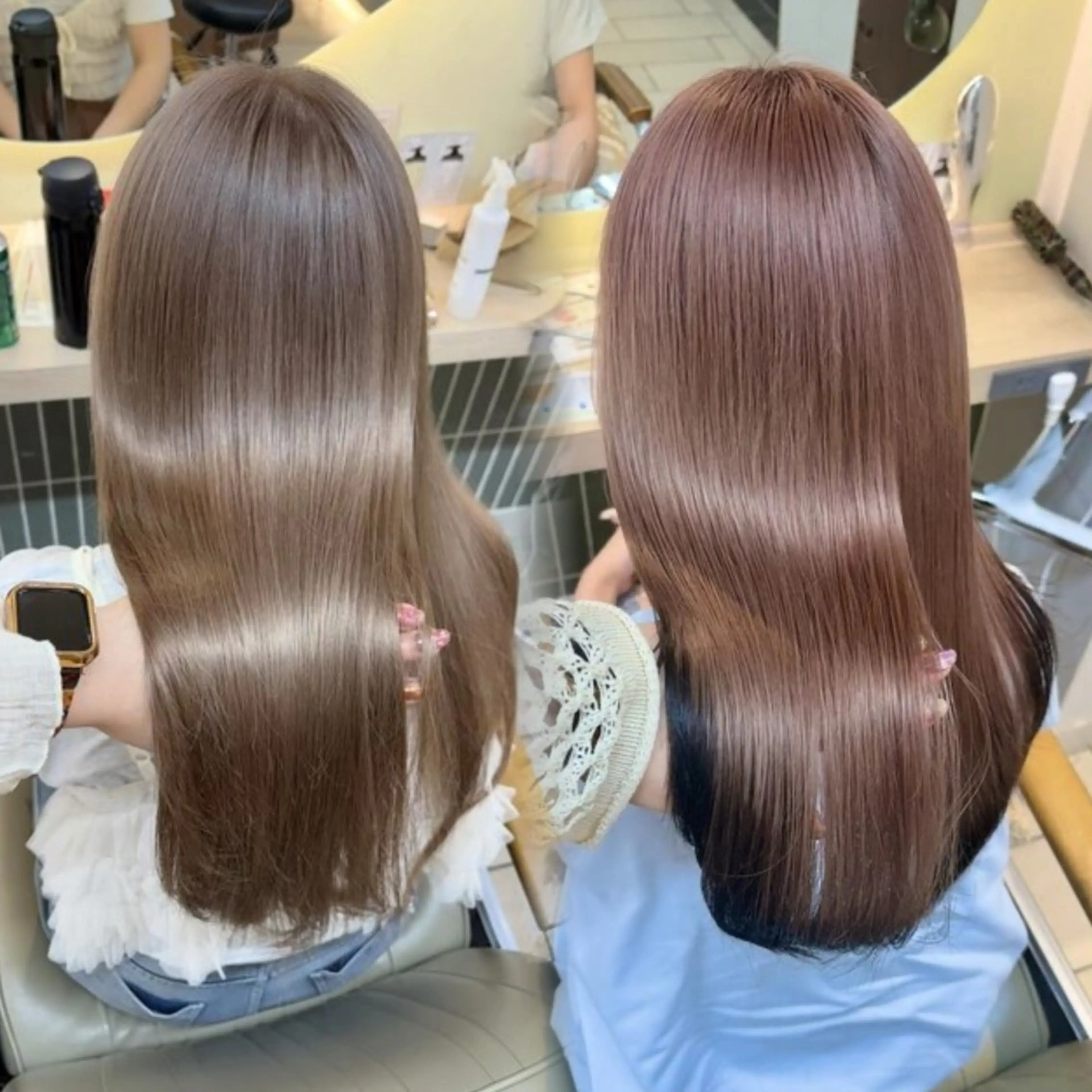 ロング 縮毛矯正 縮毛矯正 🎀 RINKA 🎀のヘアスタイル