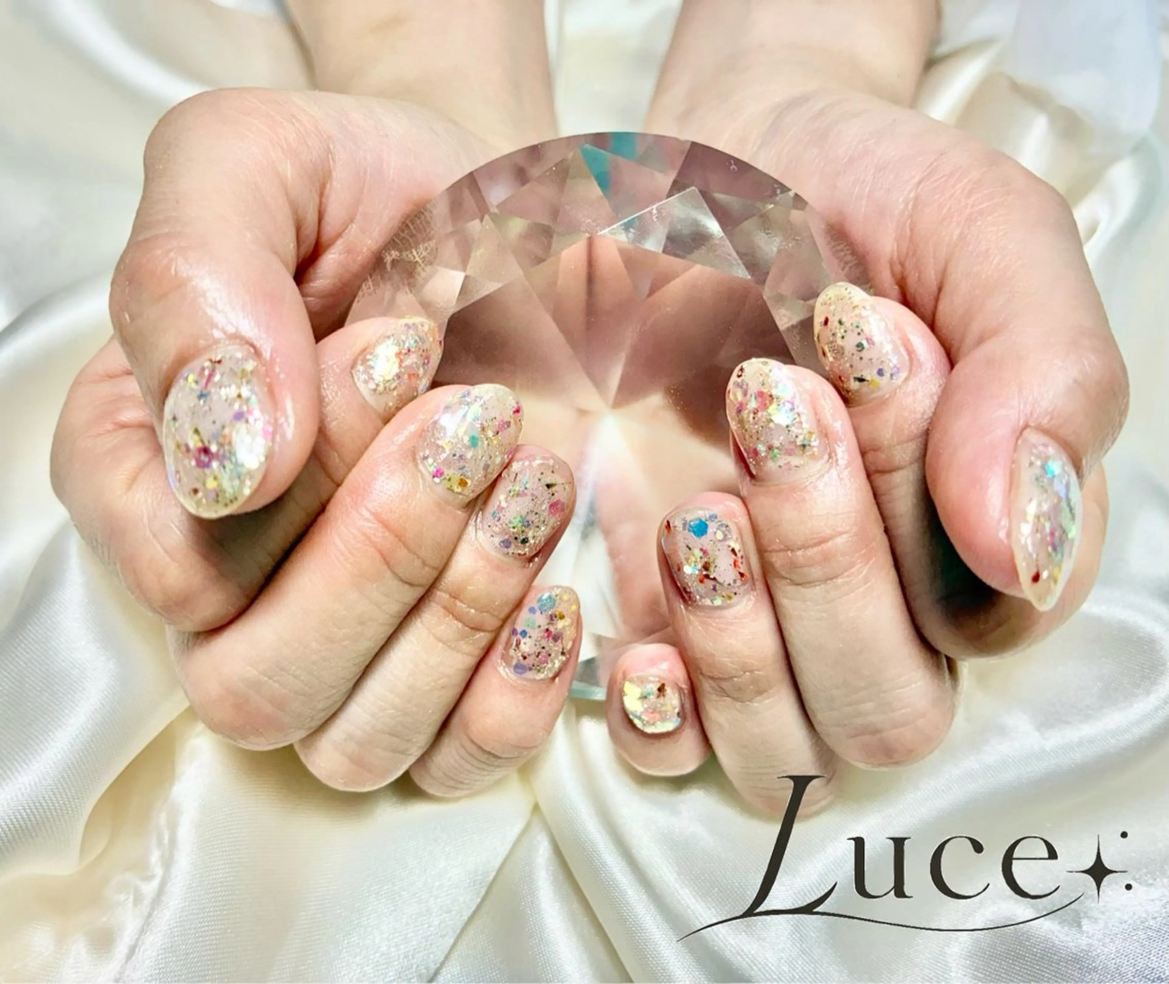 ネイル ホログラムネイル NAIL Luceのネイルデザイン