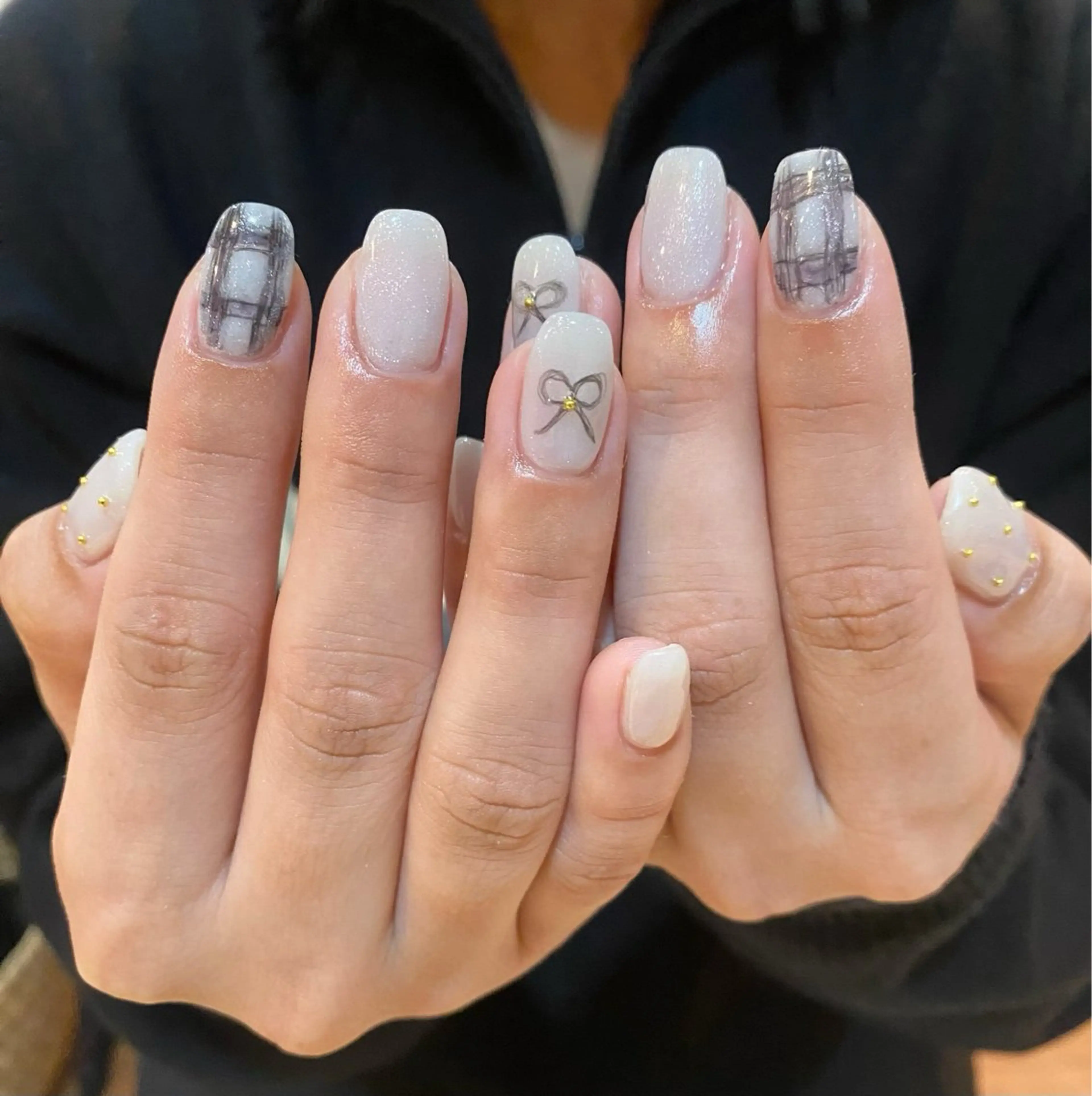 ネイル アートネイル マグネットネイル ホワイト ハンドネイル to nailのその他イメージ