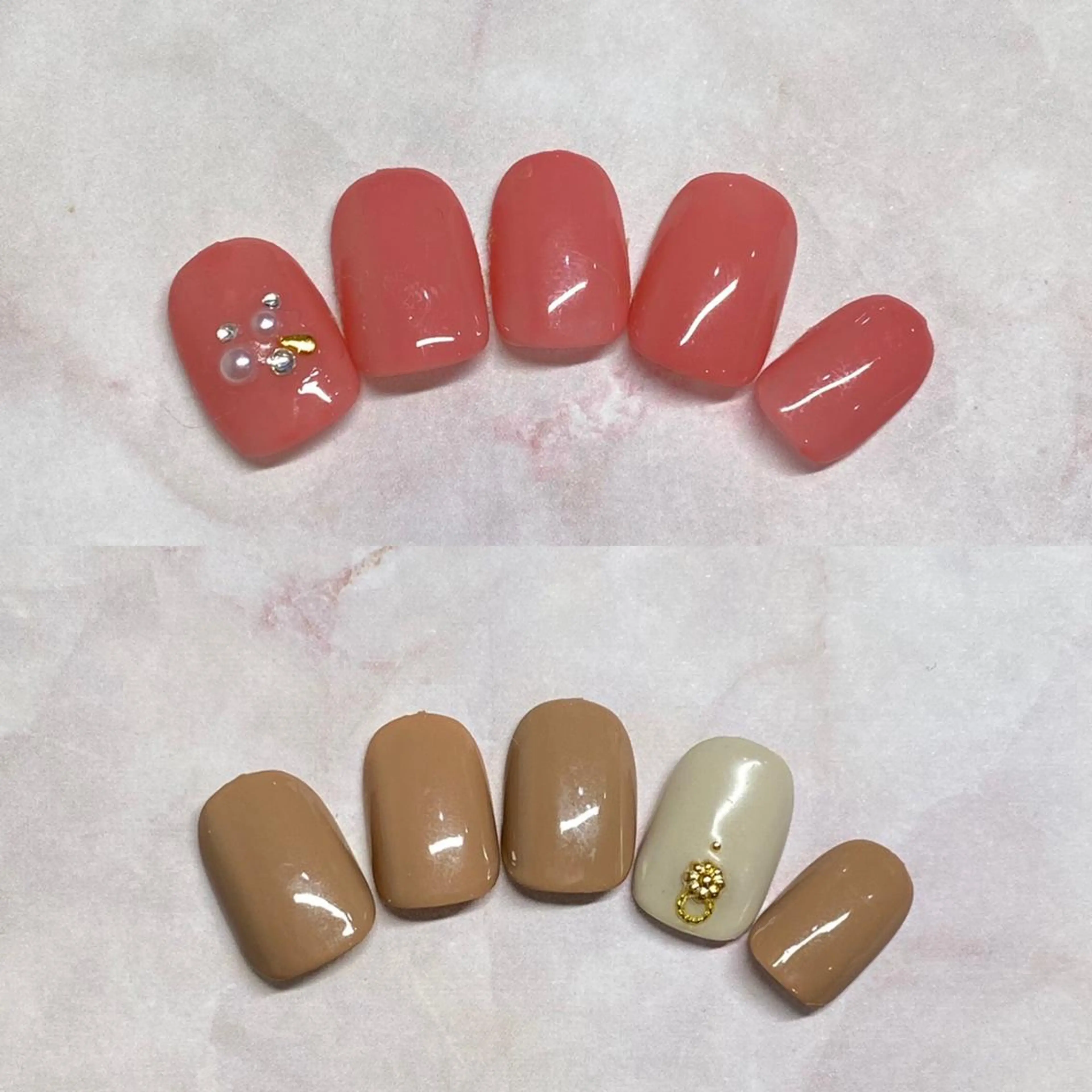 ネイル アートネイル ワンカラーネイル シンプルネイル ハンドネイル Nail&eye Belire 新宿のネイルデザイン