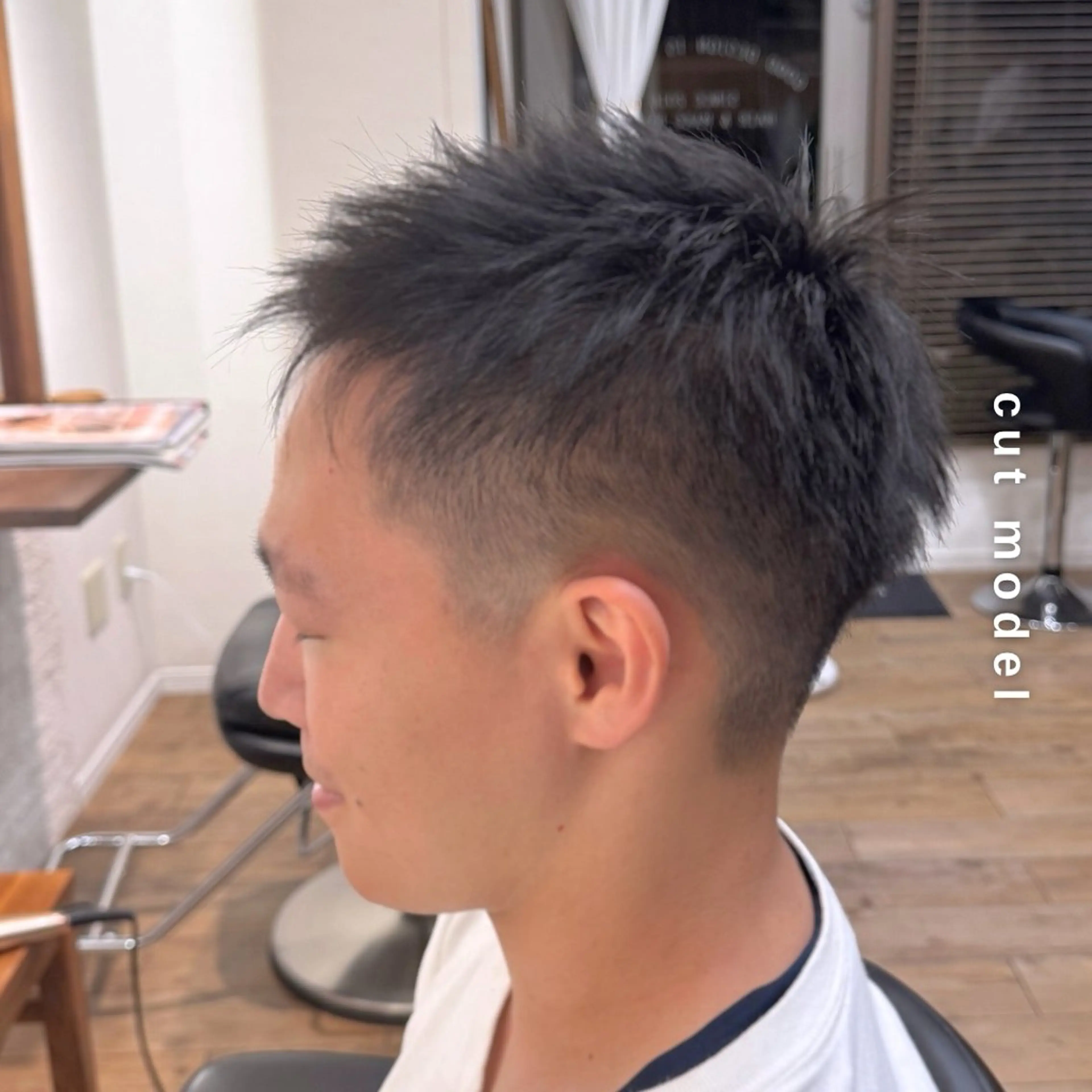 ショート メンズ カット トリートメント しんのすけ /モデルさん募集中のヘアスタイル