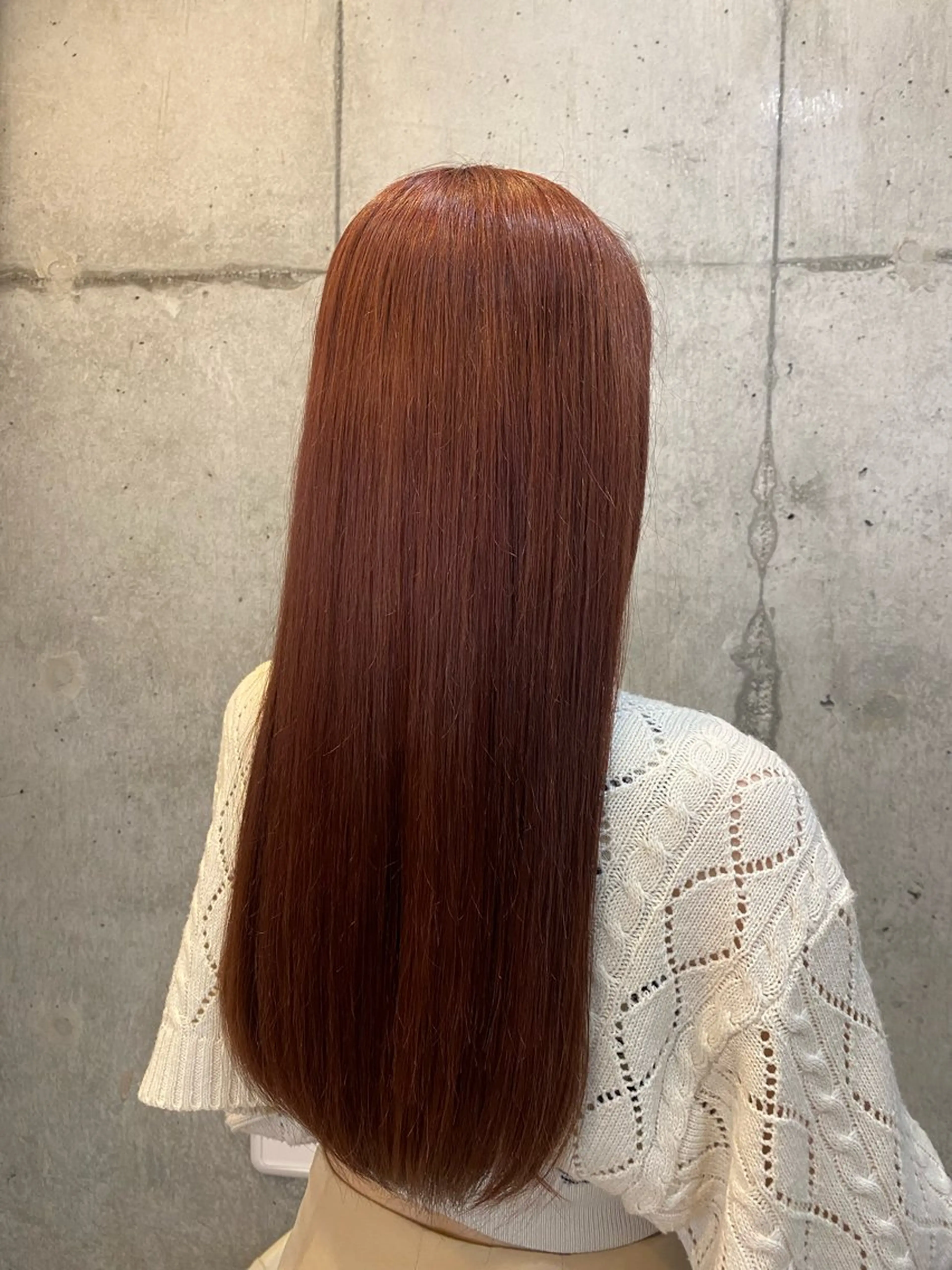 ロング カラー ピンクカラー HIYORI🧁 登戸のヘアスタイル