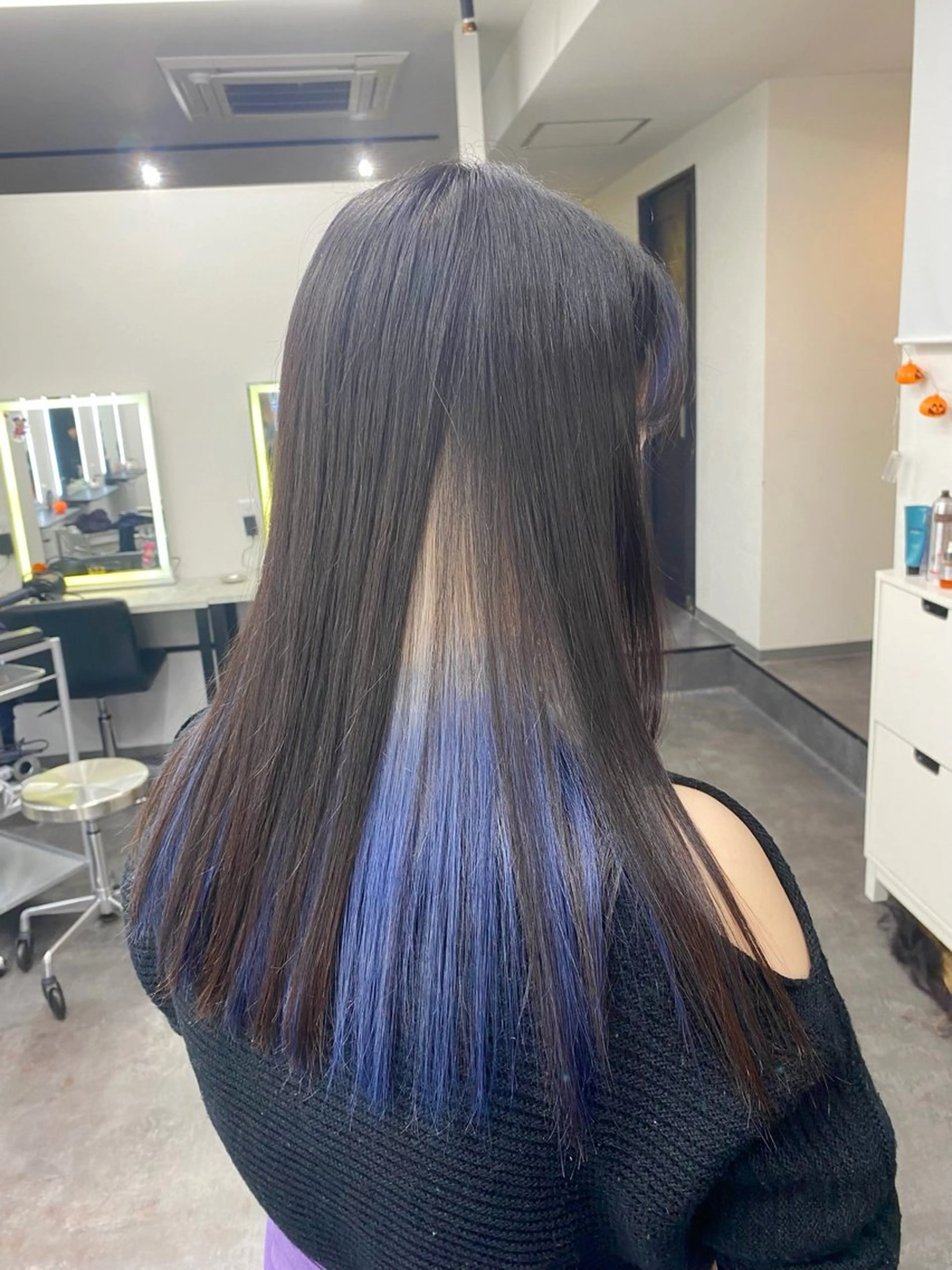 セミロング カット ヘアカラー トリートメント カラー🌈/カット /栄/misa👻のヘアスタイル