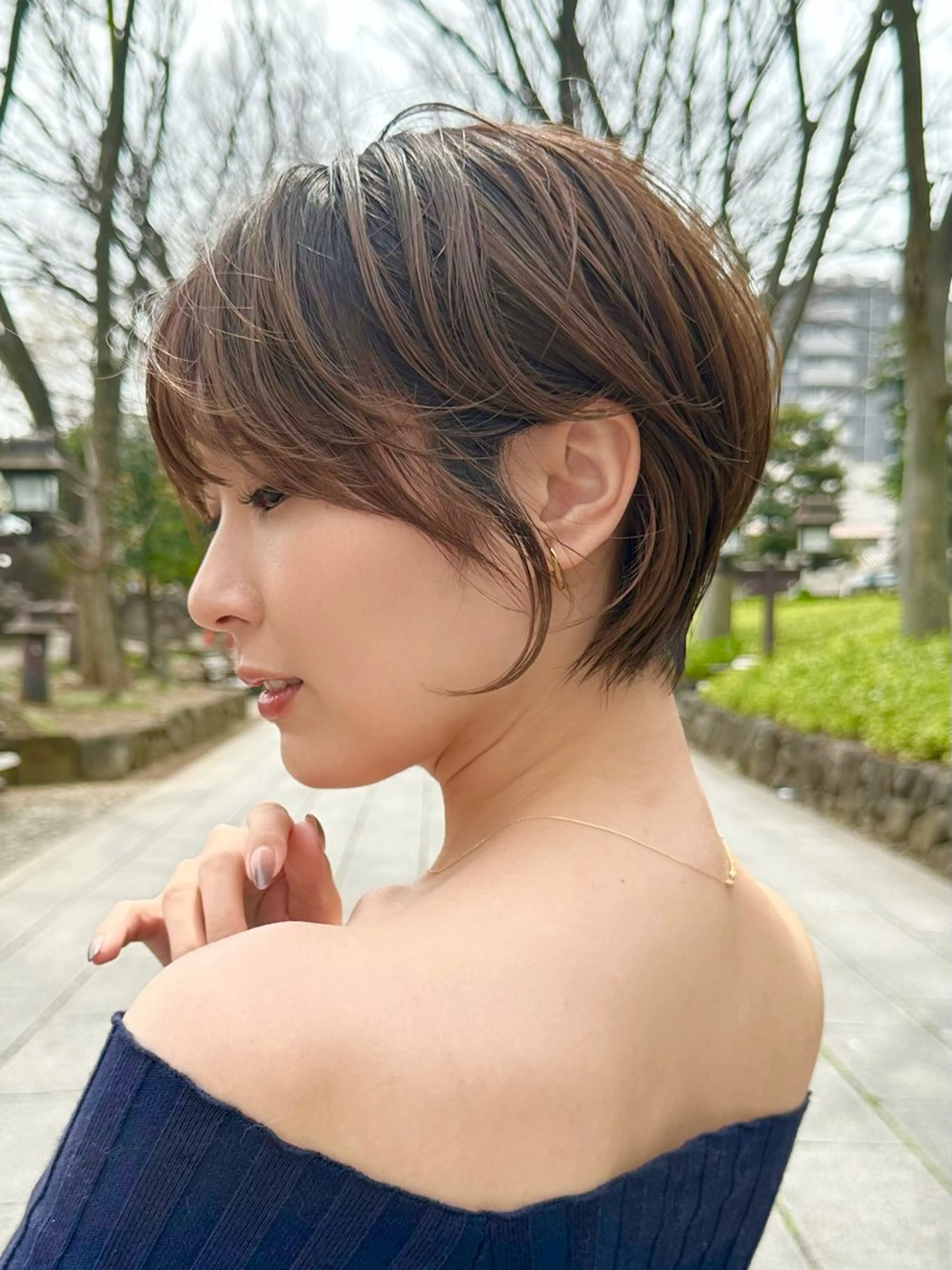 ショート ショートヘア カット ヘアカラー トリートメント ヘッドスパ taiga レイヤー /髪質改善/矯正🌈のヘアスタイル