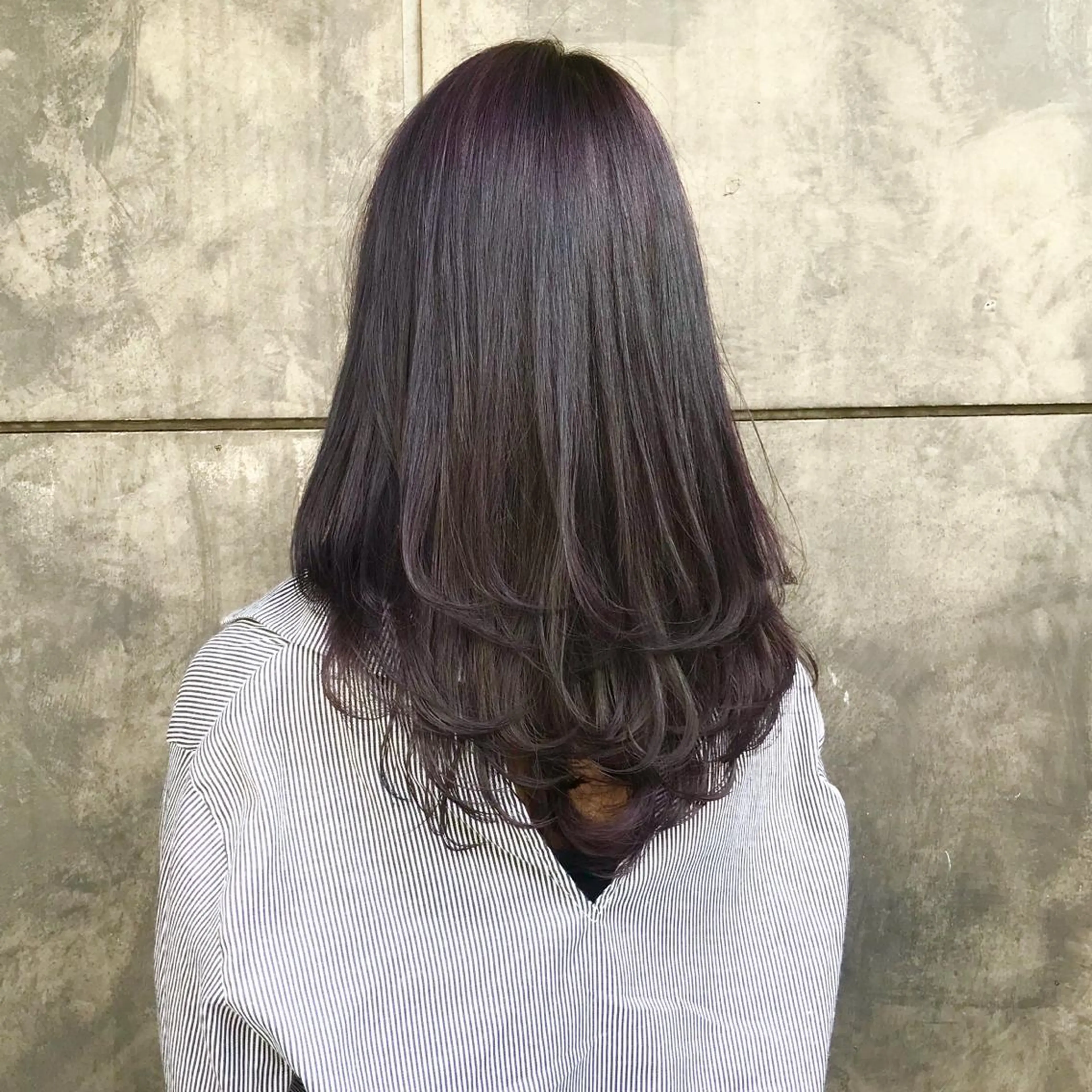 セミロング カラー タンバルモリ ヨシンモリ ムルギョル巻き 韓国風ヘア レイヤーカット K-POP好き美容師 🇰🇷Kai.Yのヘアスタイル