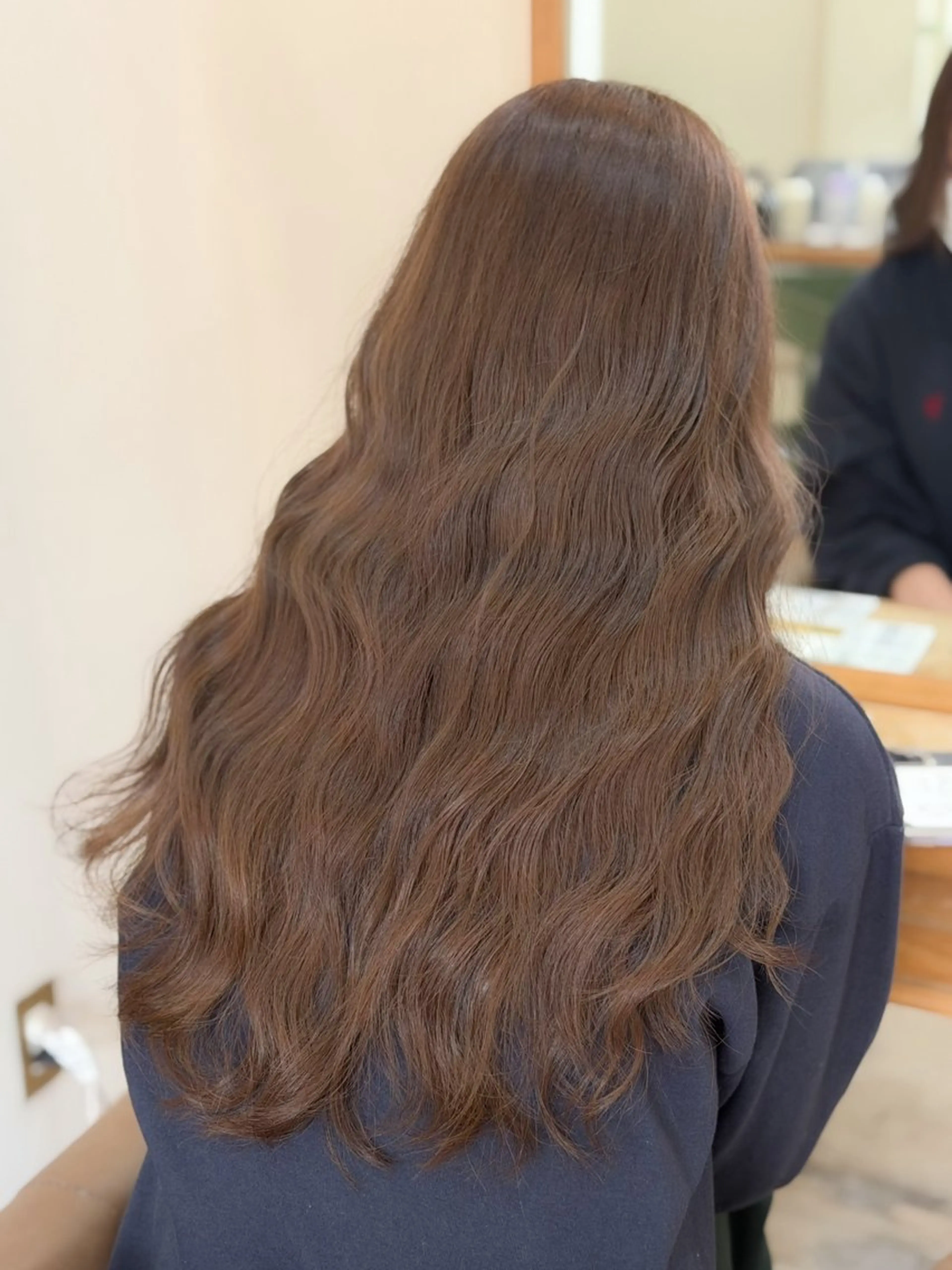 ロング ハイライト 髪質改善 レイヤーカット トリートメント カット ヘアカラー トリートメント ank classic hair【アンククラシックヘアー】所属・メンズスタイル バレイヤージュ　齋藤のヘアスタイル