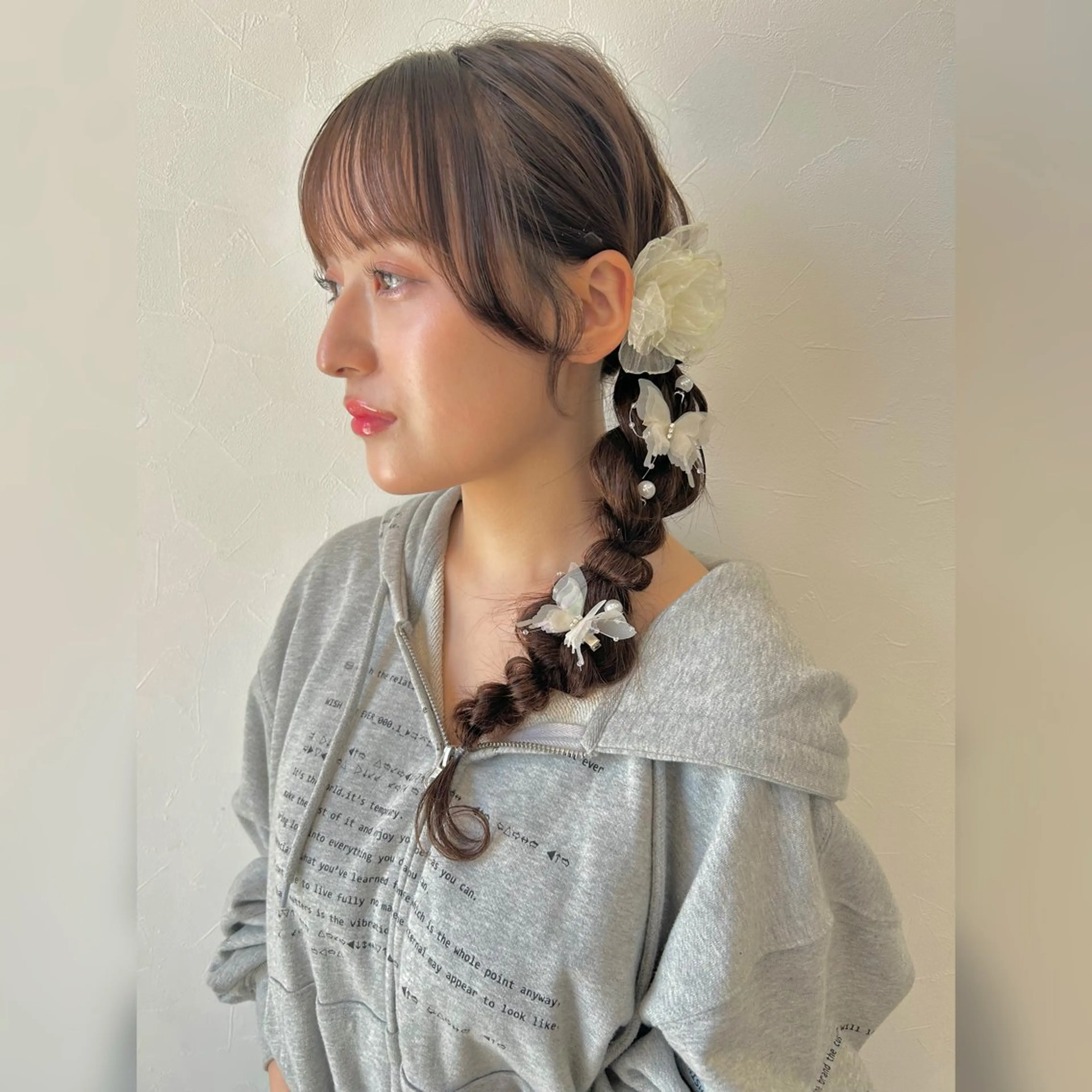 ヘアアレンジ お子様と美容室🧸 HidamaRi絢菜のヘアスタイル