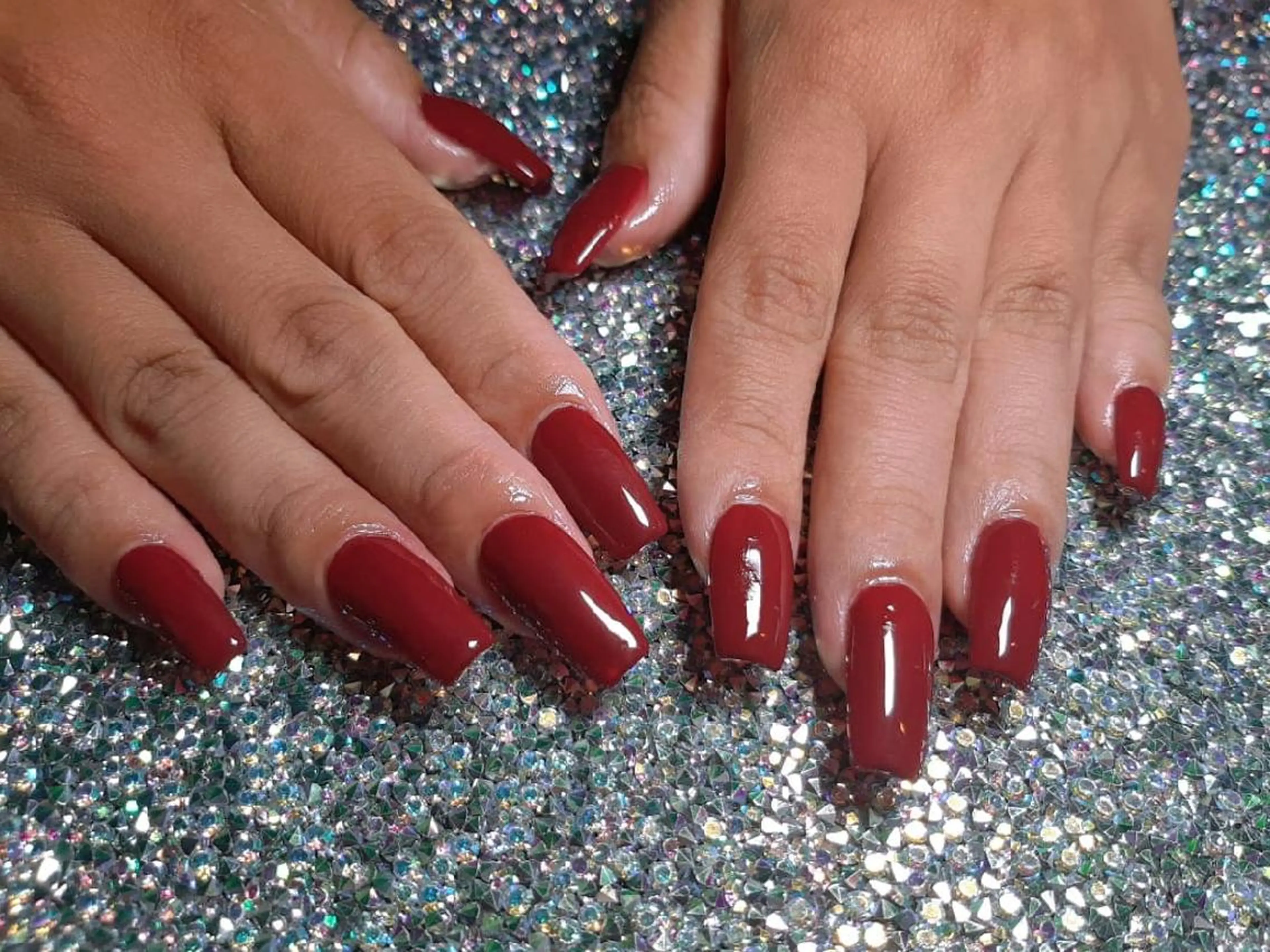 ネイル スクエアネイル 💊大阪/心斎橋 moni🧠のネイルデザイン