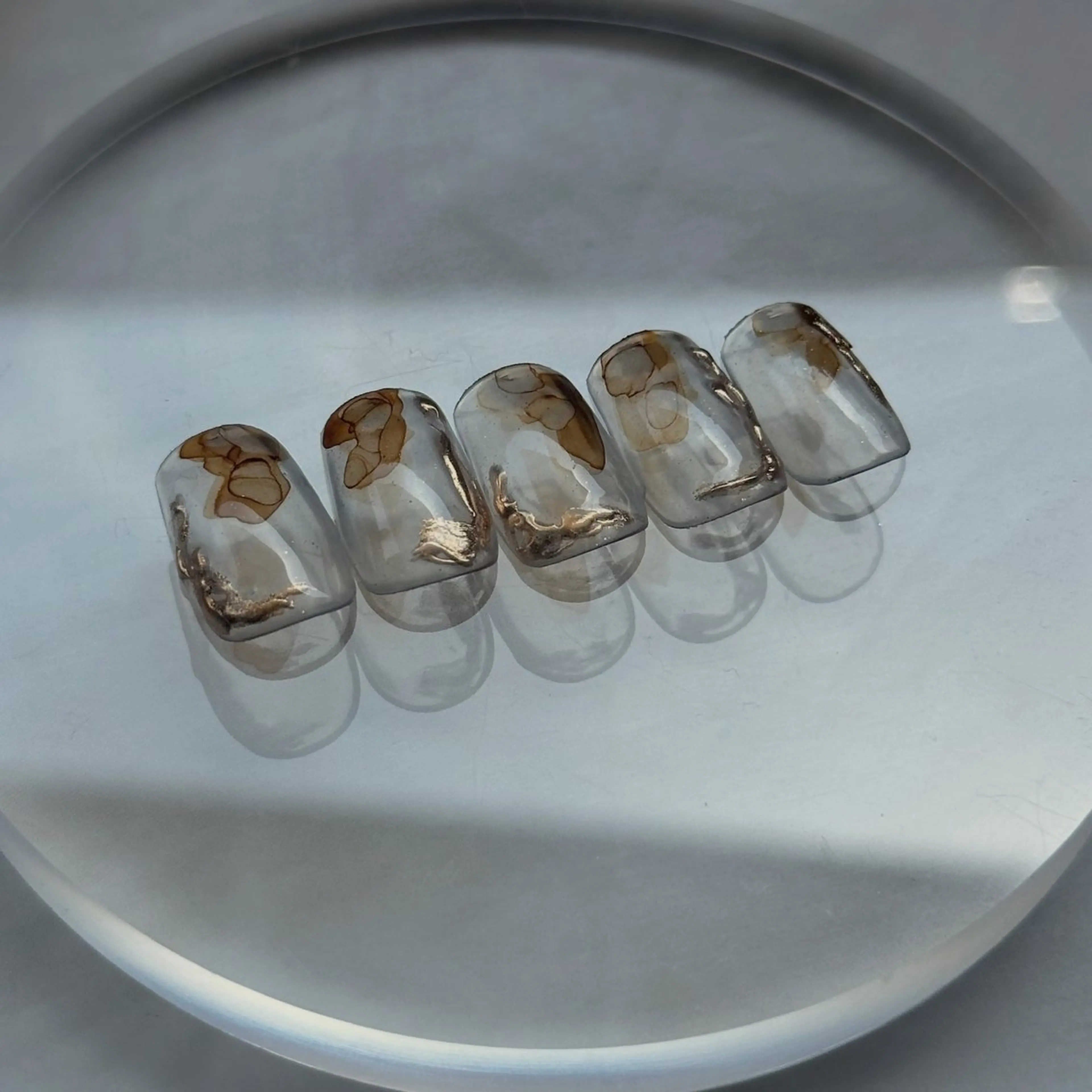 ネイル ミラーネイル loveday halukaのネイルデザイン