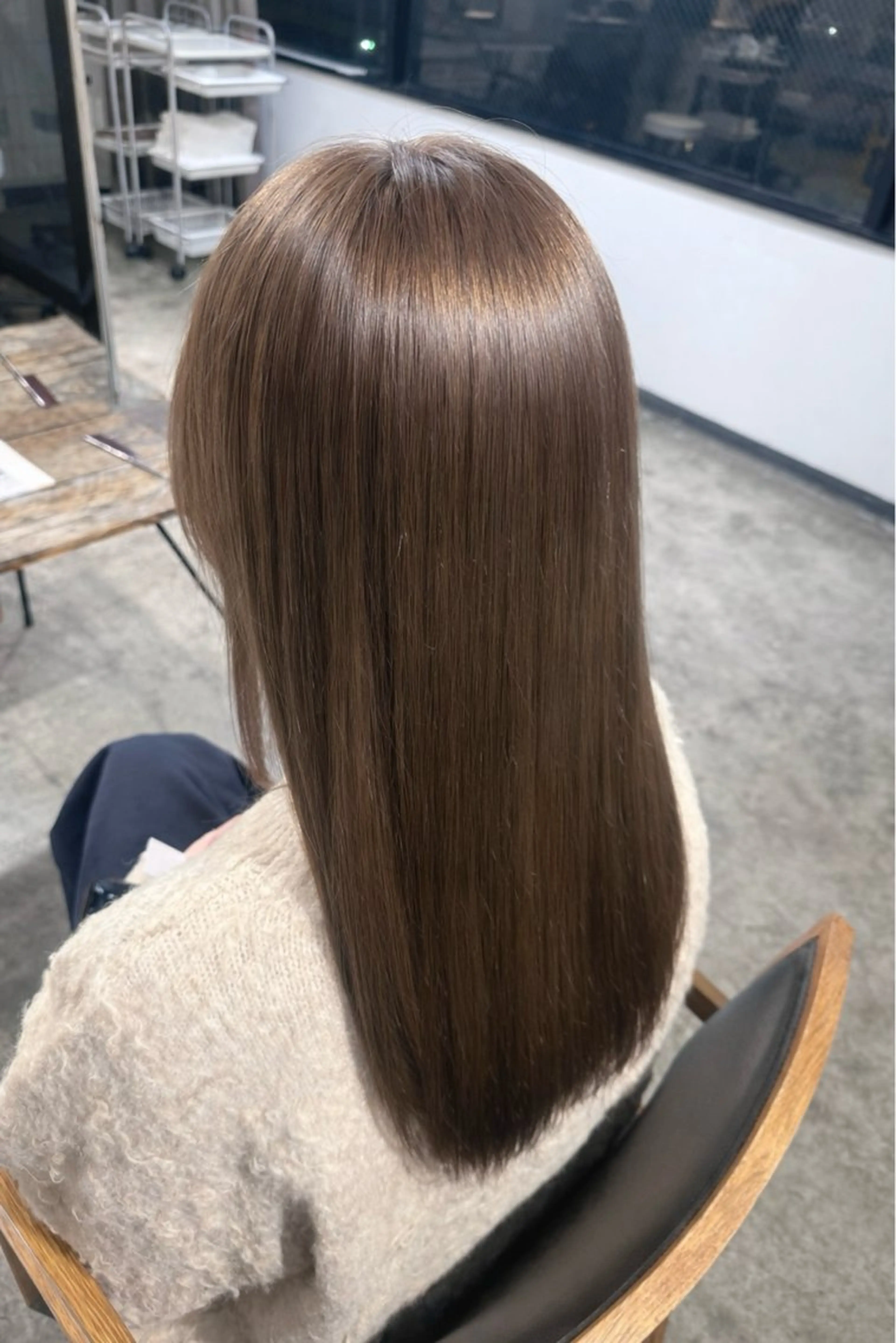 ロング カラー ヘアカラー トリートメント 🫧ブリーチモデル/ 透明感カラー /みきのヘアスタイル