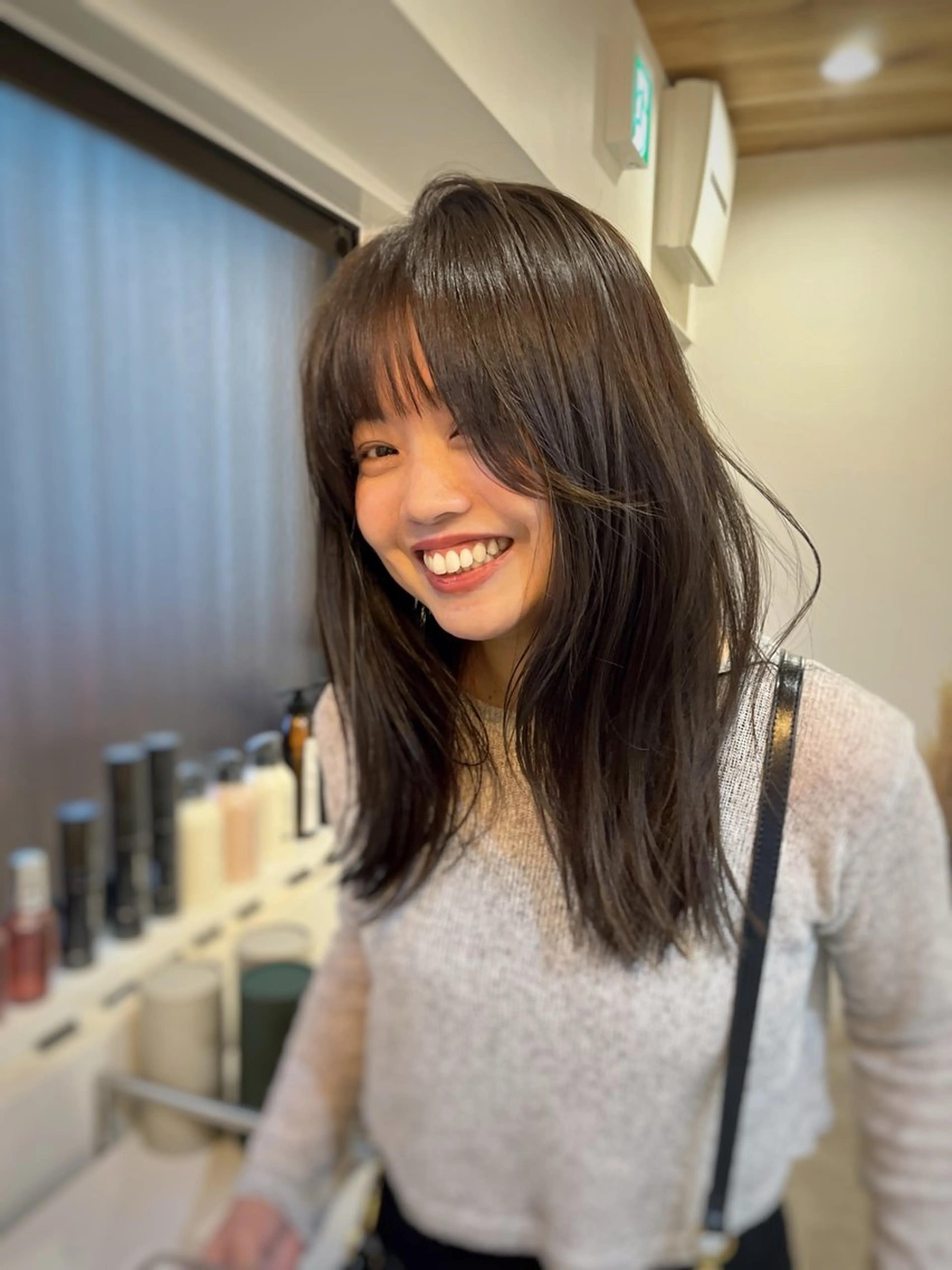 【大人気‼️】似合わせカット＋髪質改善カラー＋Aujua3トリートメントの写真