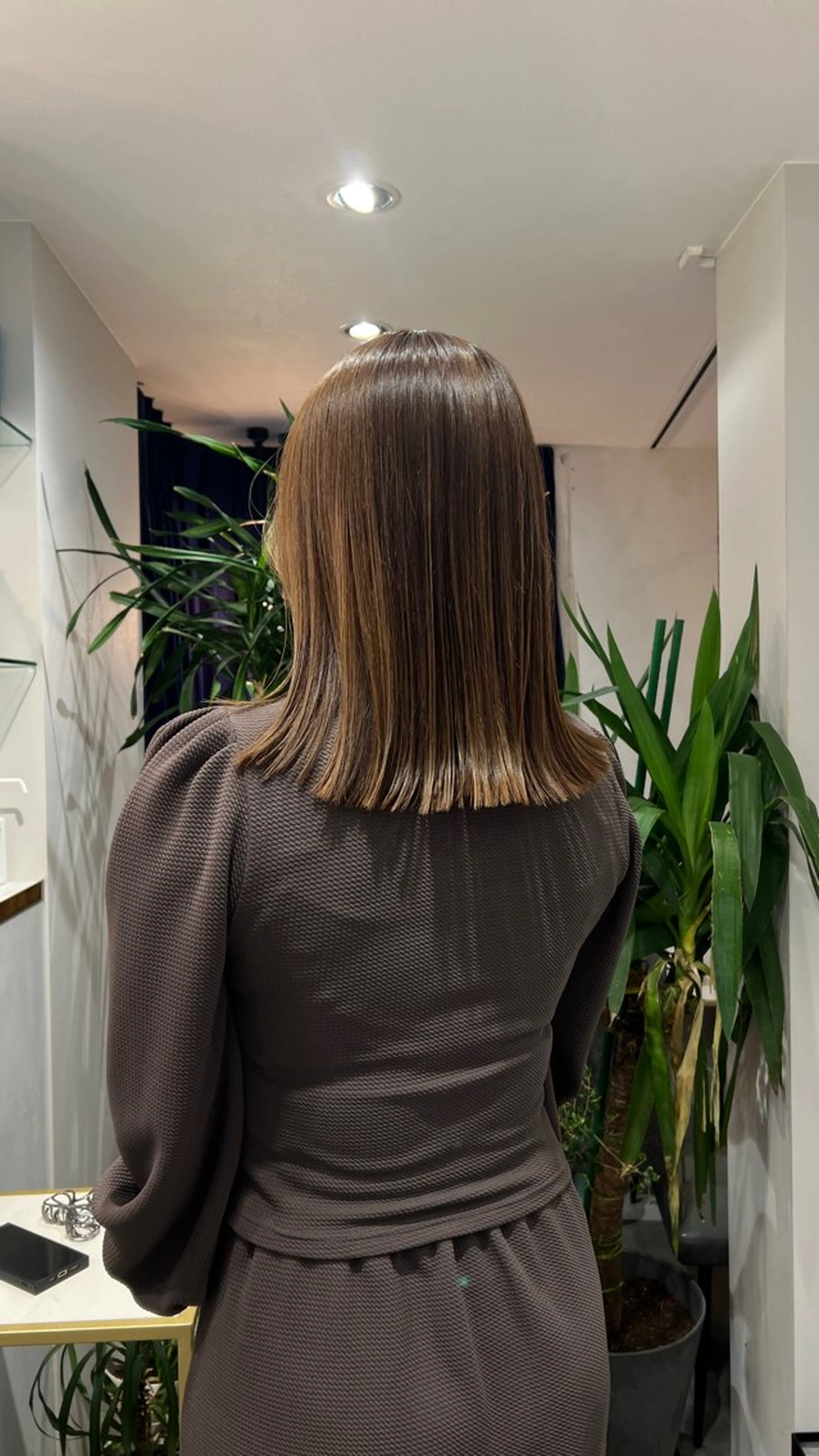 セミロング カラー ヘアカラー ☆ HARUKA ☆のヘアスタイル