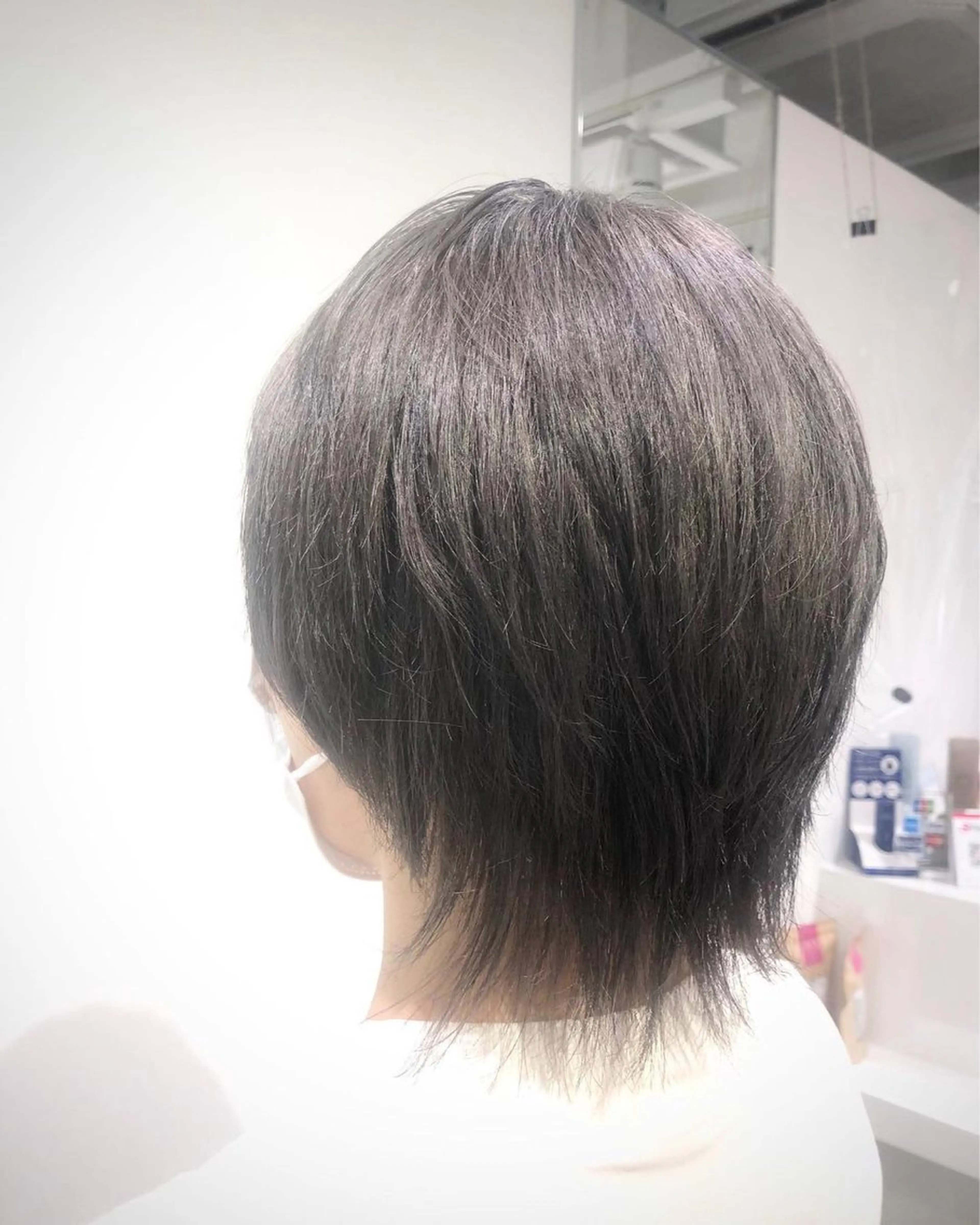 ショート カラー イルミナカラー ショートヘア ウルフカット カット ヘアカラー トリートメント 須藤 さやかのヘアスタイル