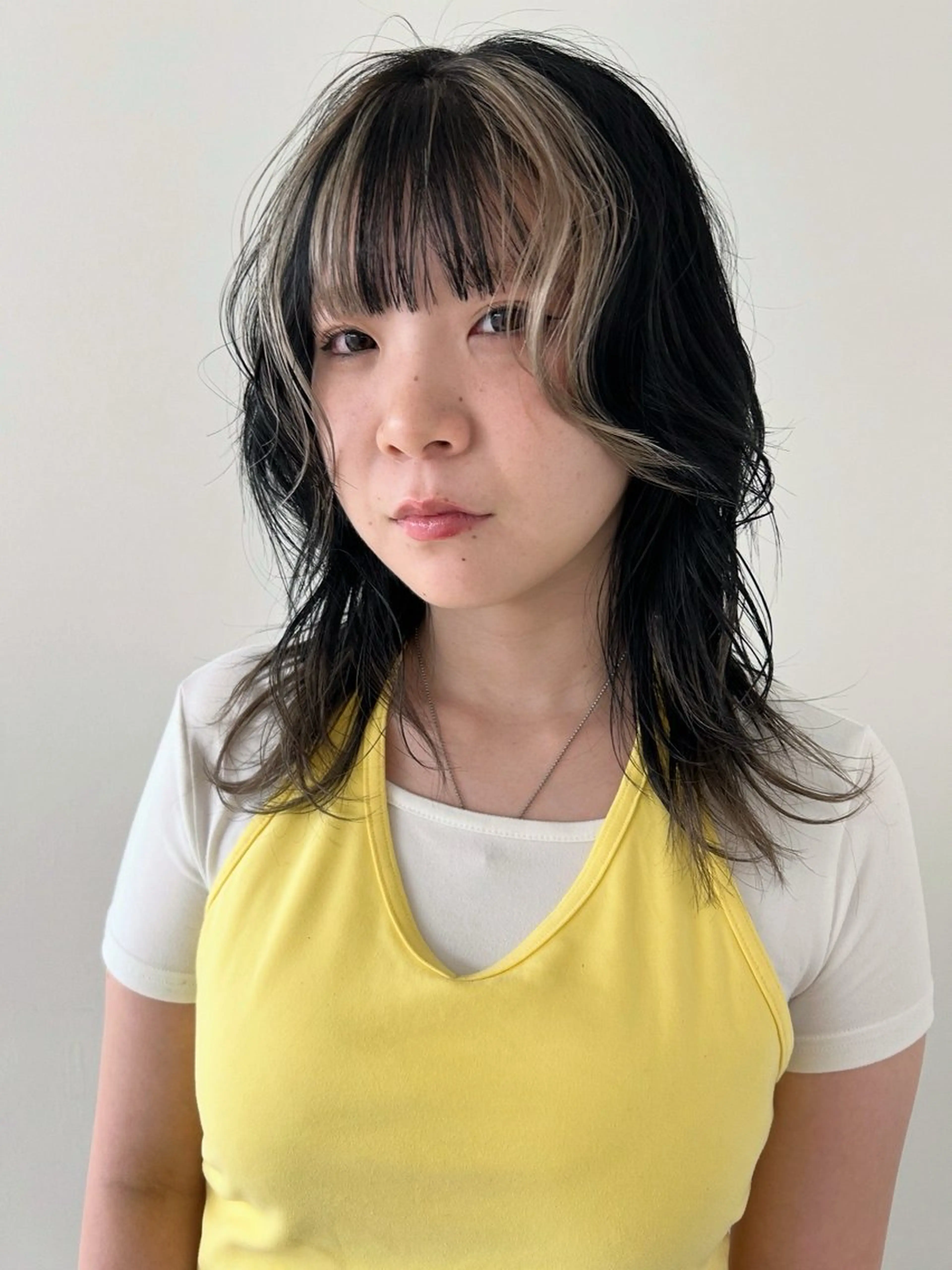 ミディアム カラー ヘアカラー トリートメント ケアパーマ/ケアブリ ーチdaisukeのヘアスタイル