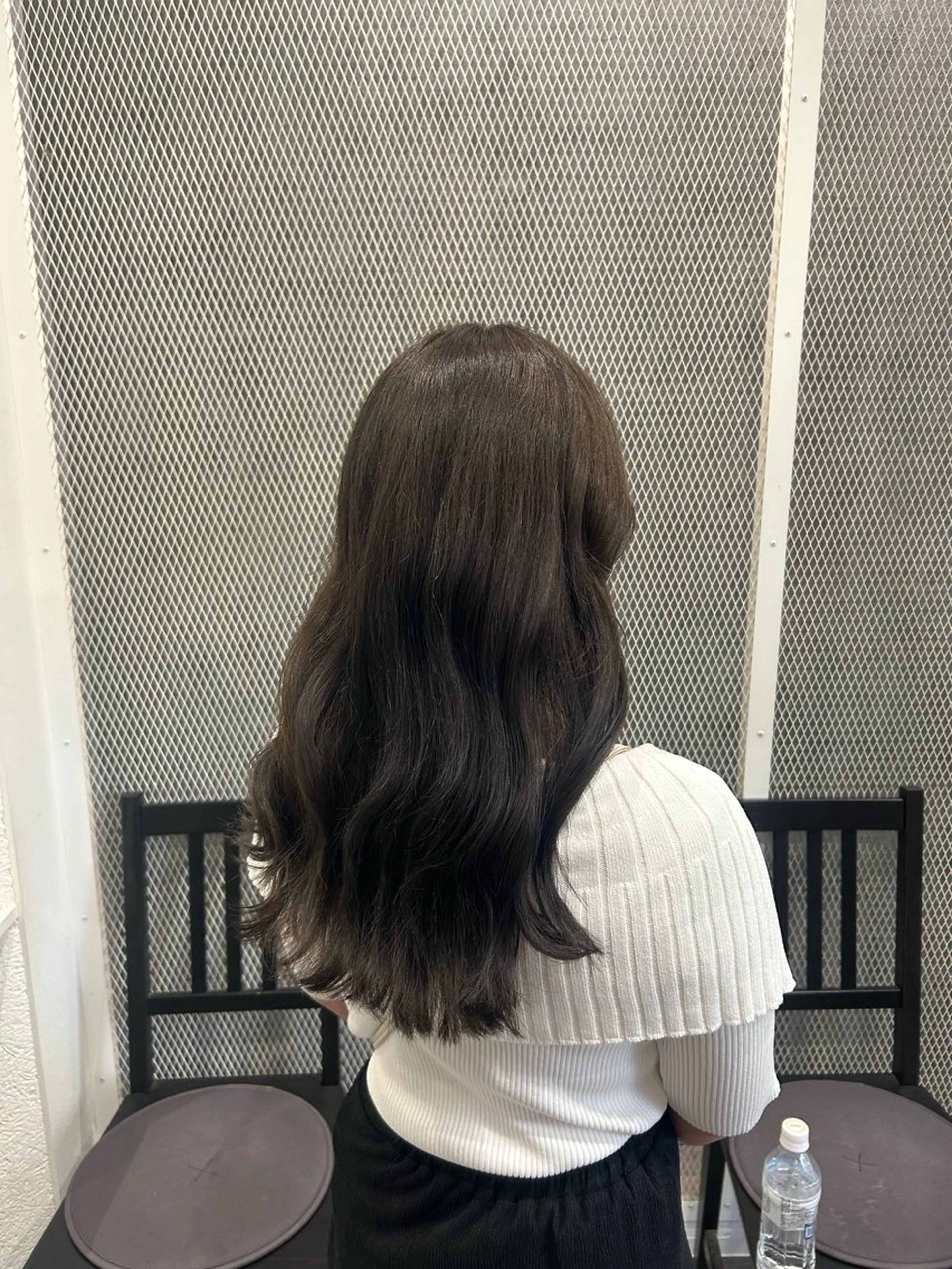 ロング カラー ヘアアレンジ ブリーチ 透明感カラー グレージュ ヘアカラー トリートメント cocotte 💟草間紫音💟のヘアスタイル