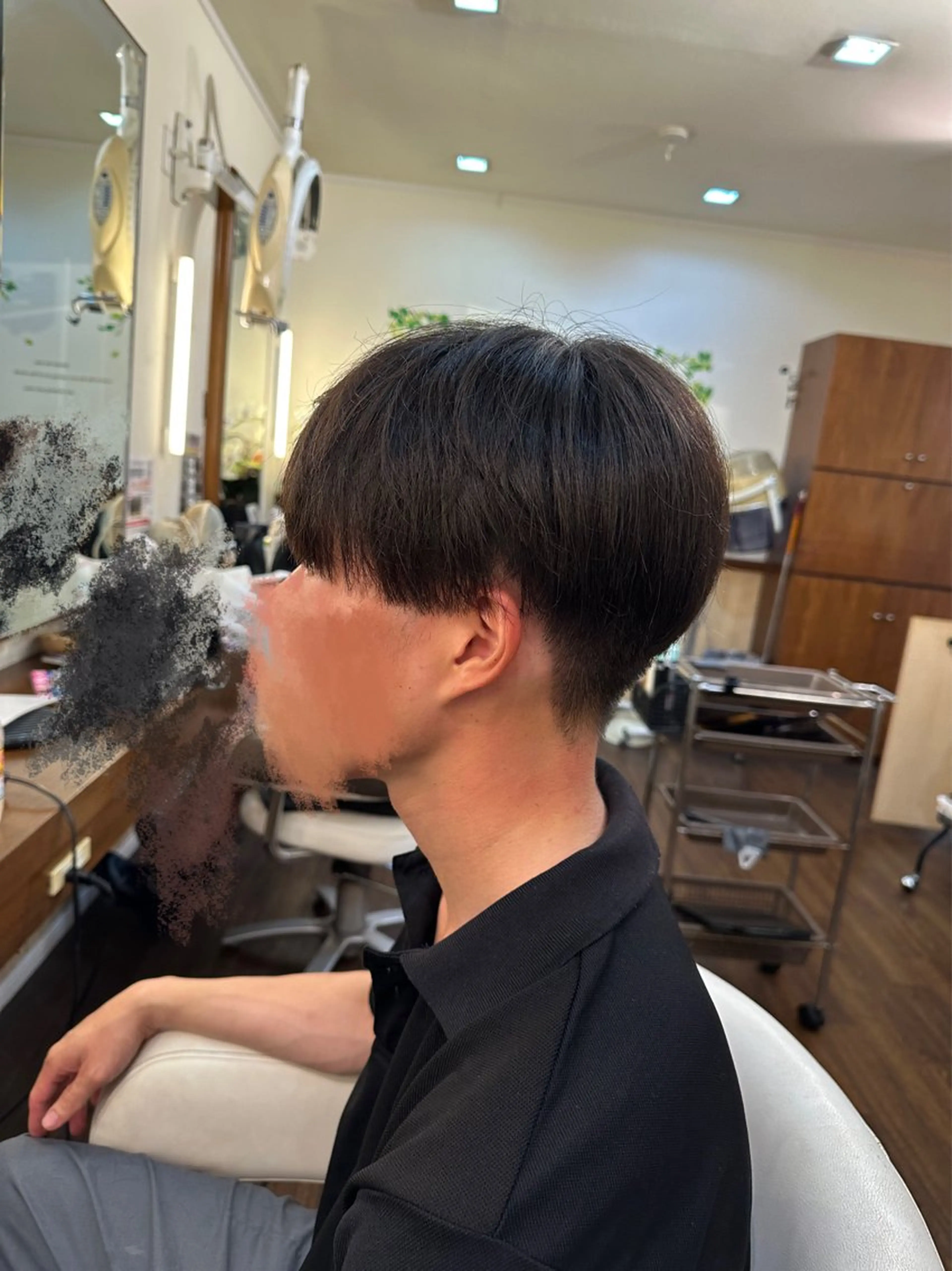 メンズ マッシュ 刈り上げ BAROA中村橋所属・濱野 黎士のヘアスタイル